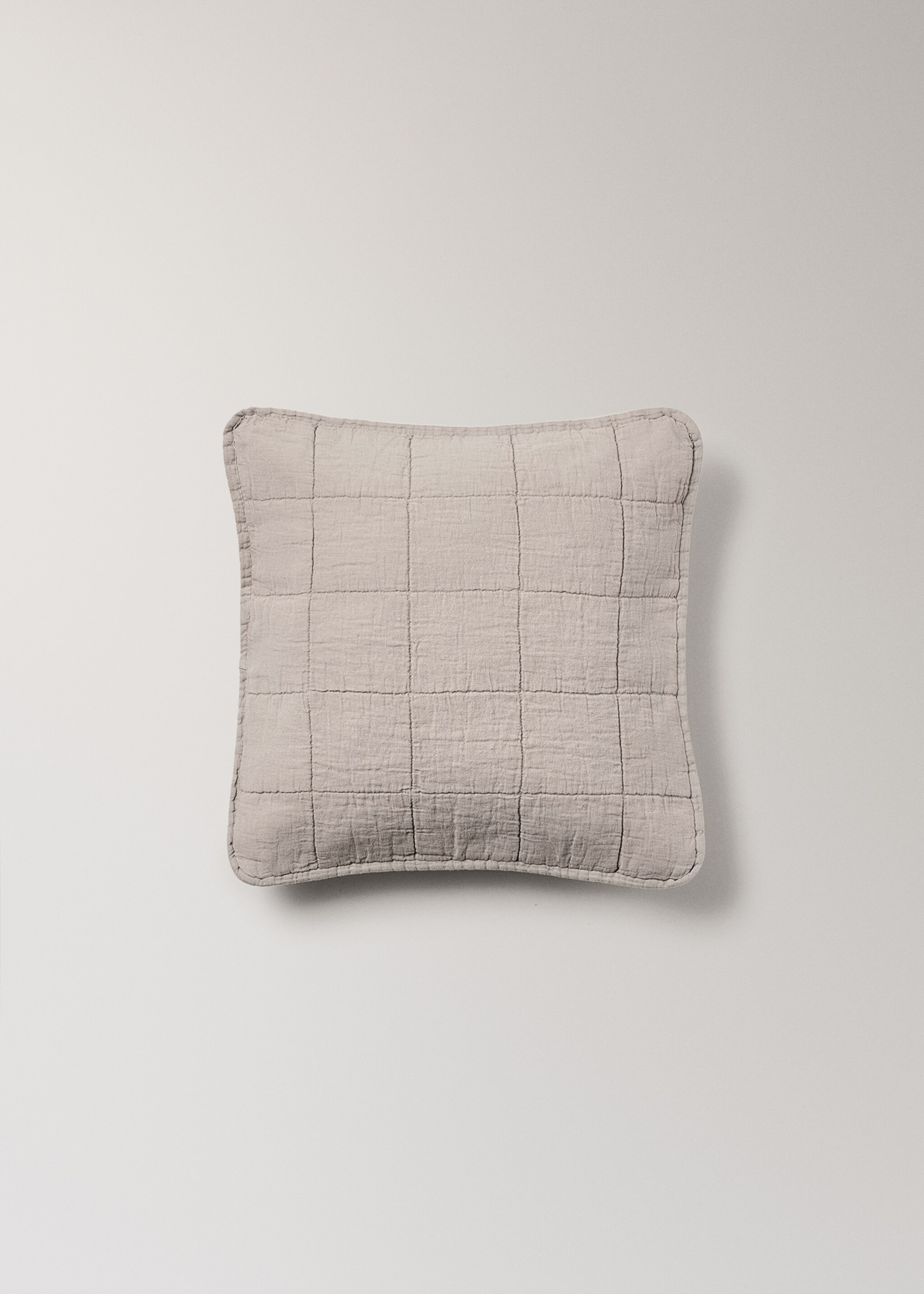 Декоративна наволочка для дитячого ліжка з льону та бавовни garment-dyed 40x40 см - Товар без моделі
