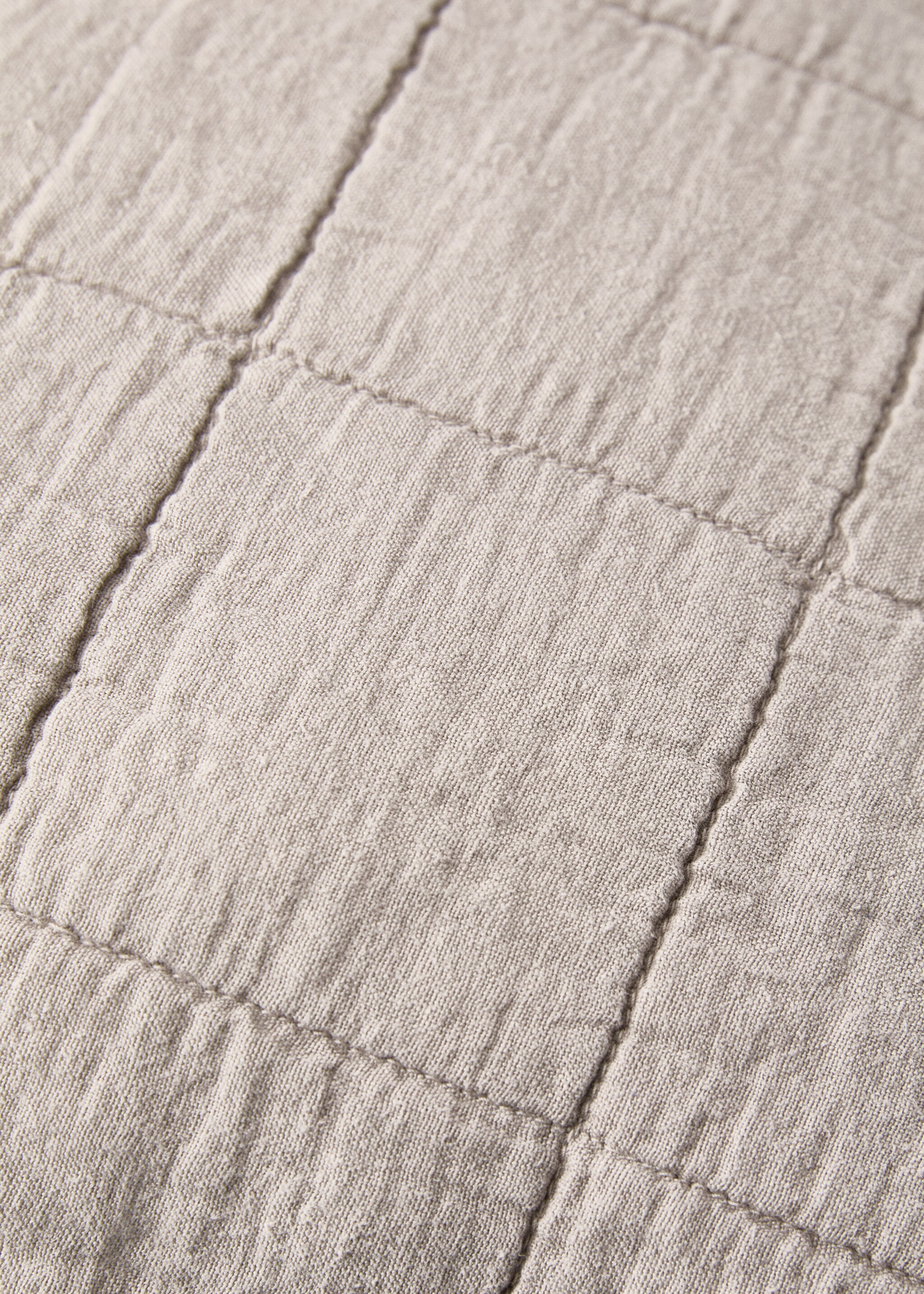 Декоративна наволочка для дитячого ліжка з льону та бавовни garment-dyed 40x40 см - Детальніше про товар 4