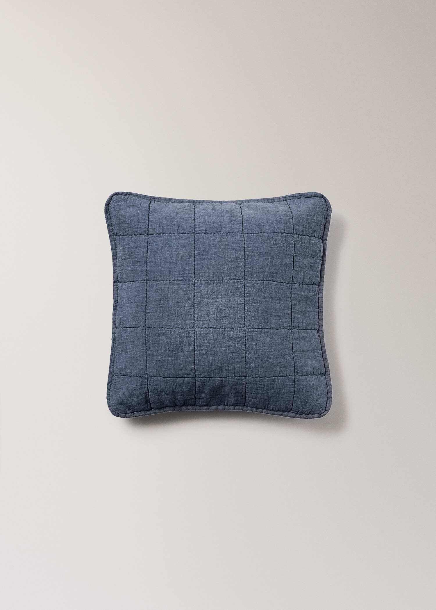 Декоративна наволочка для дитячого ліжка з льону та бавовни garment-dyed 40x40 см - Товар без моделі