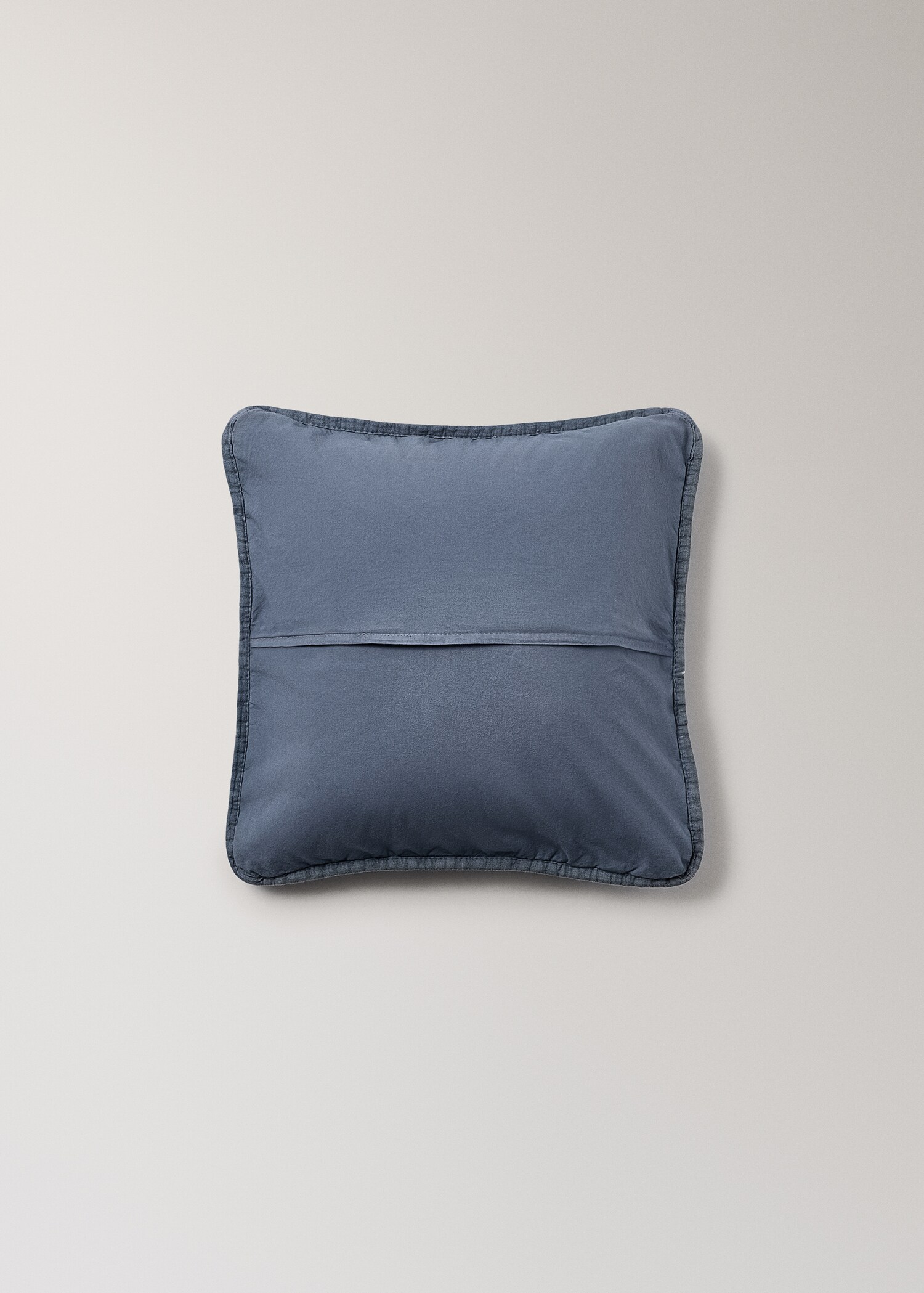 Декоративна наволочка для дитячого ліжка з льону та бавовни garment-dyed 40x40 см - Детальніше про товар 1