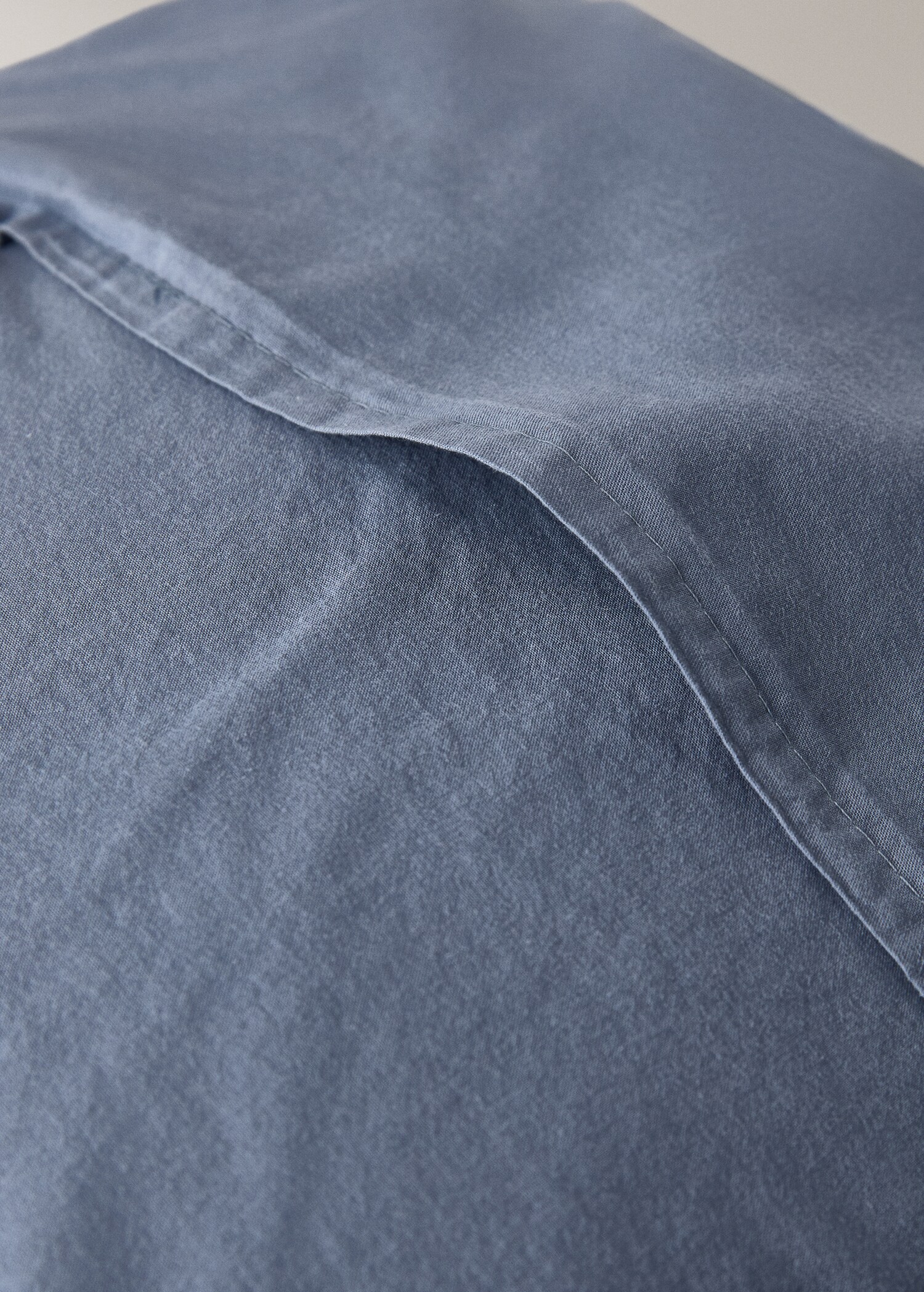 Декоративна наволочка для дитячого ліжка з льону та бавовни garment-dyed 40x40 см - Детальніше про товар 3