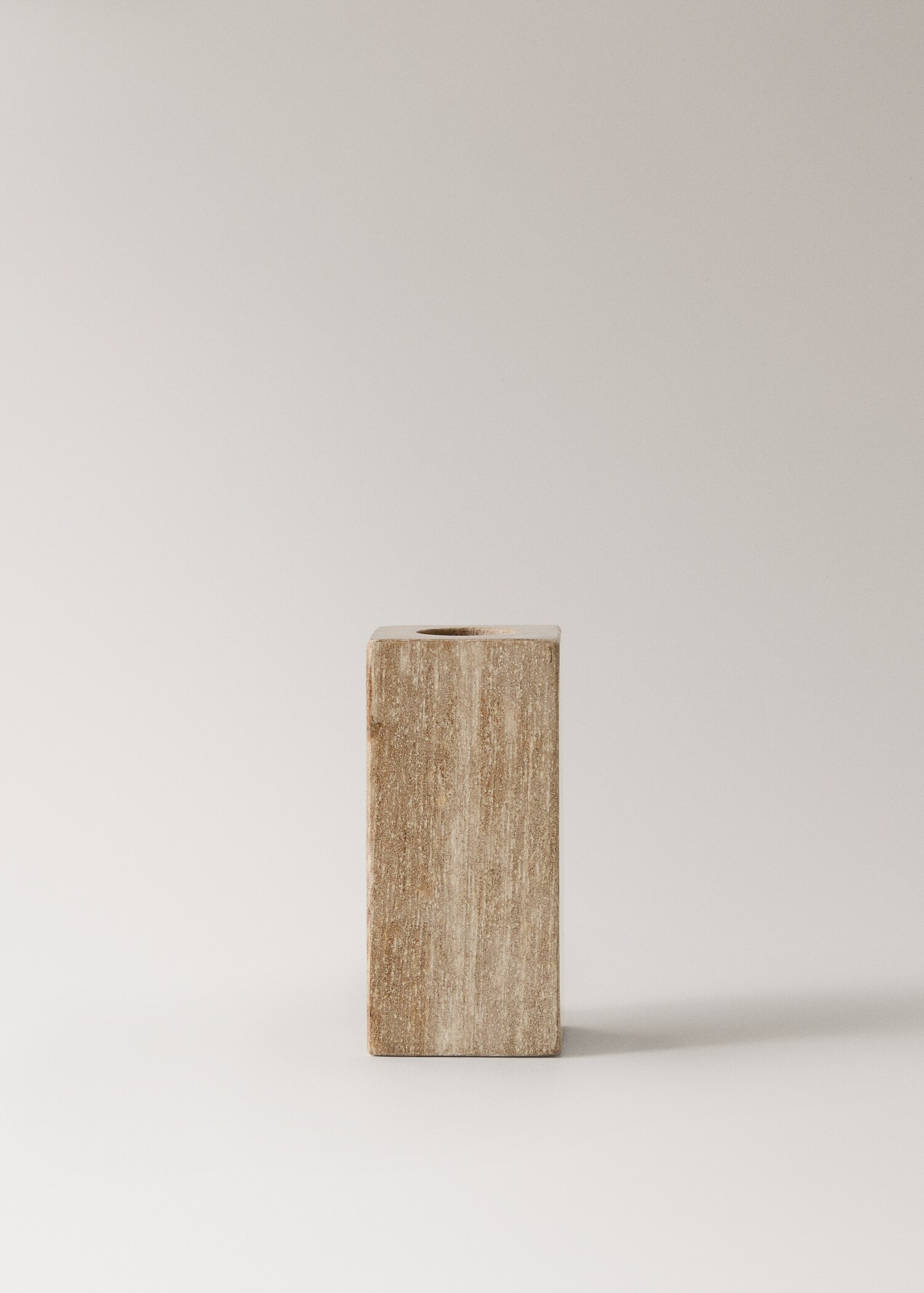 Petrified wood candle holder - Article without model