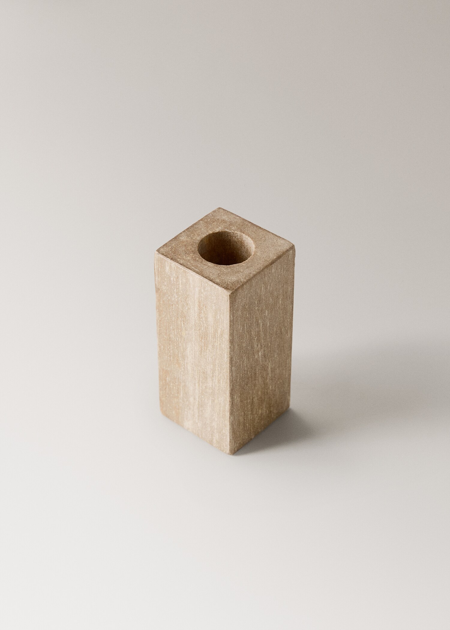 Petrified wood candle holder - Details of the article 1