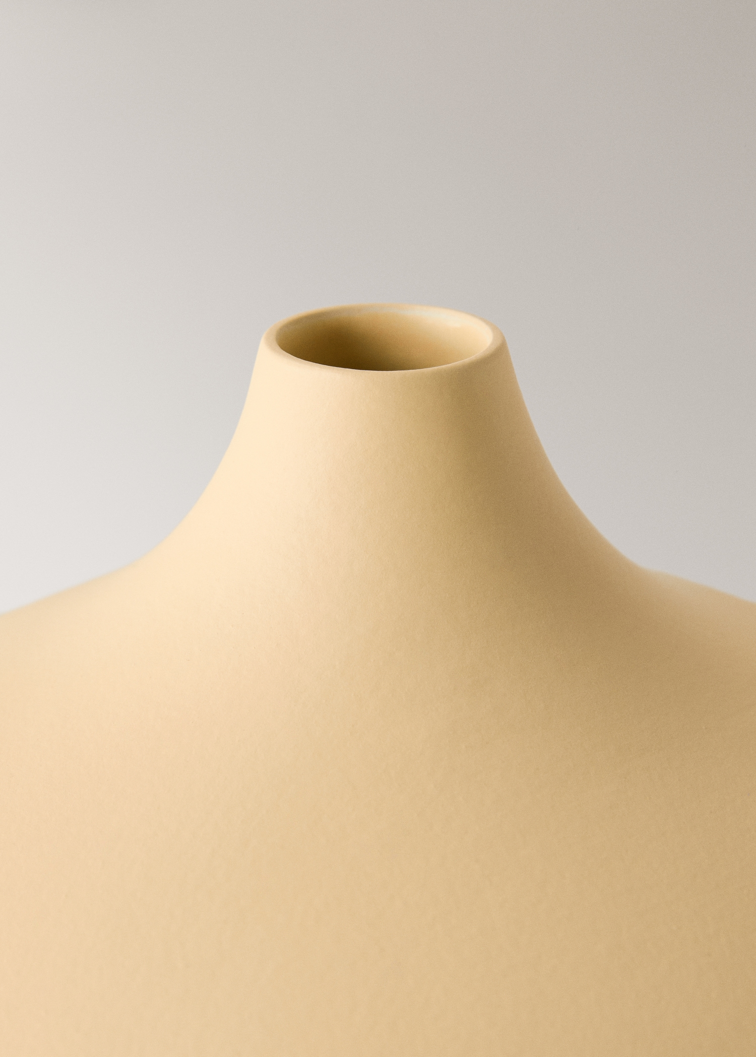 Round earthenware vase medium - Details of the article 1