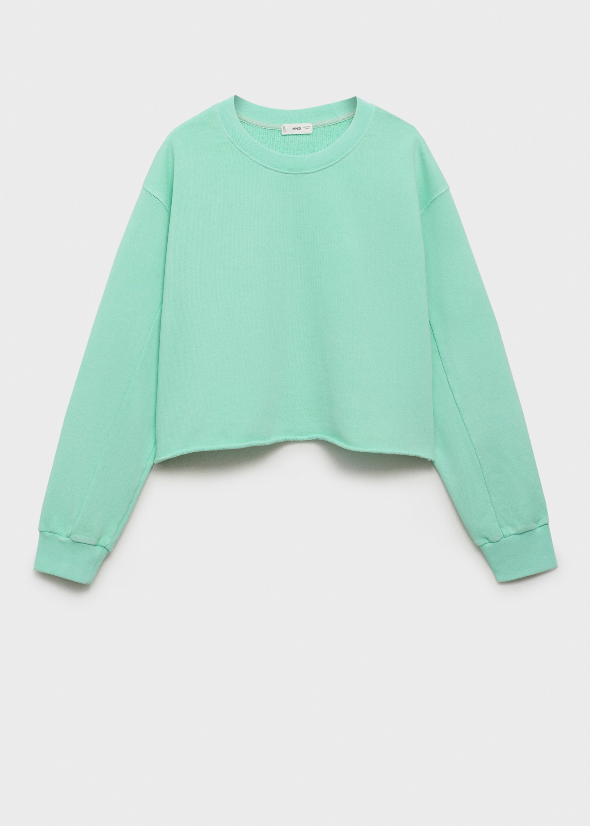 Sweatshirt with seamless finish - Article without model