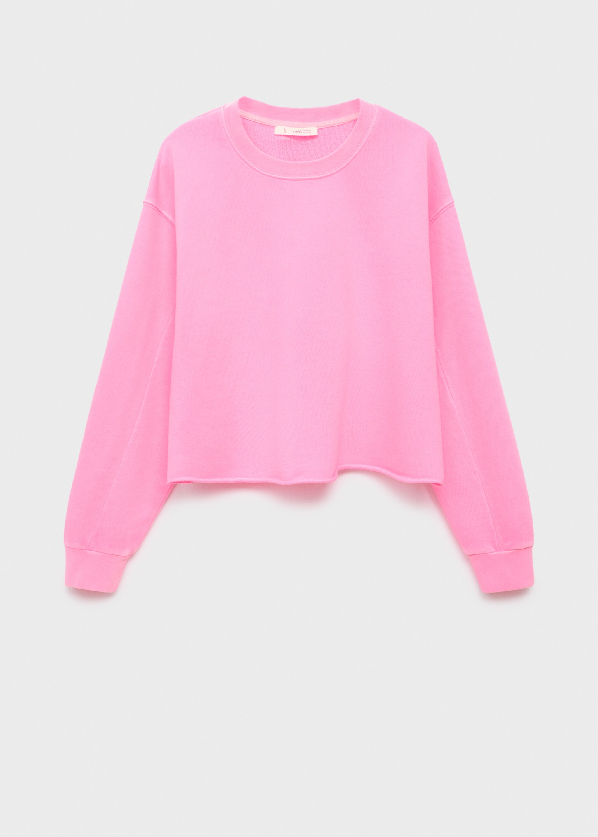 Sweatshirt with seamless finish - Article without model
