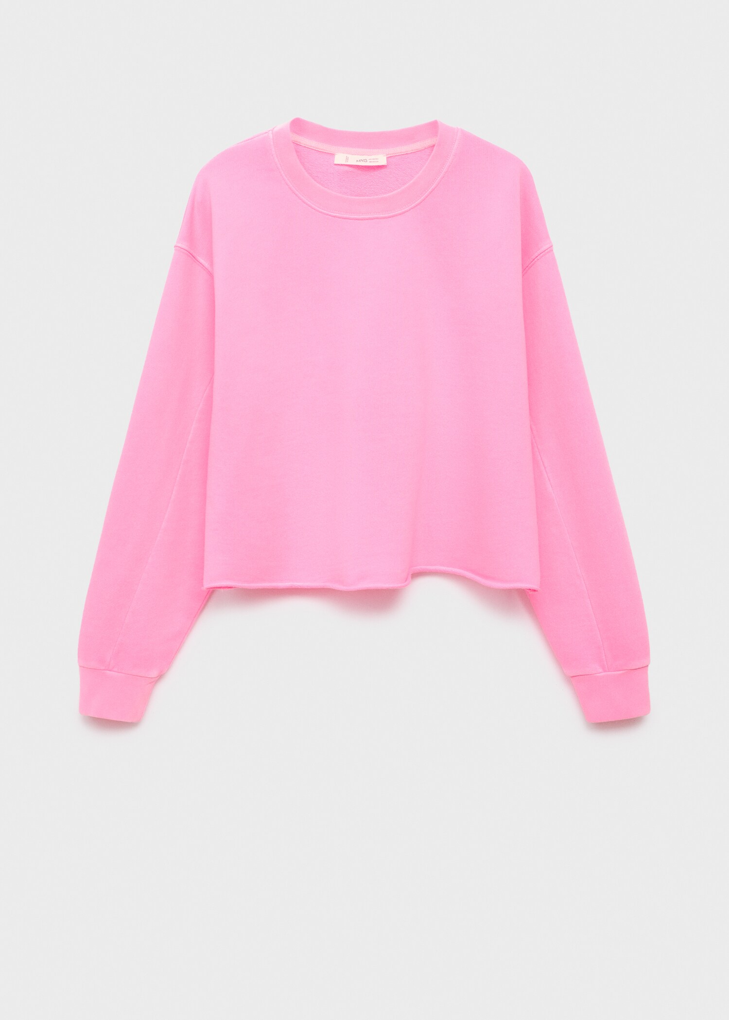 Sweatshirt with seamless finish - Article without model
