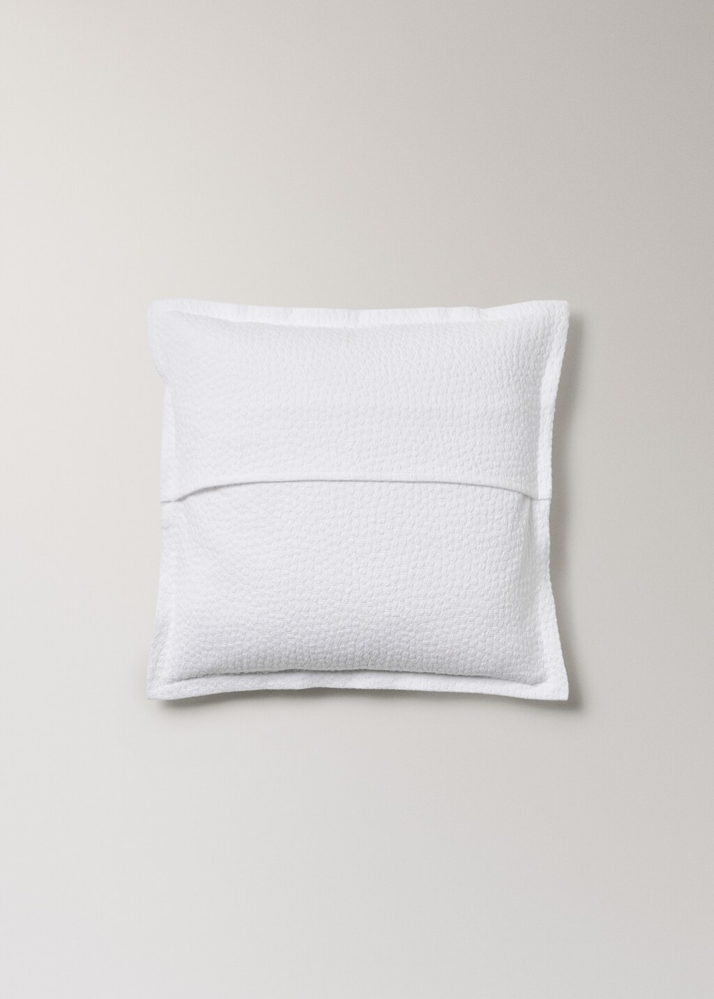 Jacquard cotton textured cushion cover 50x50 cm