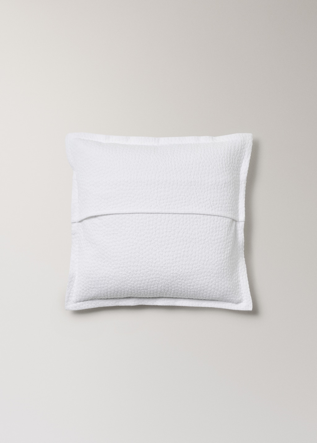 Jacquard cotton textured cushion cover 50x50 cm
