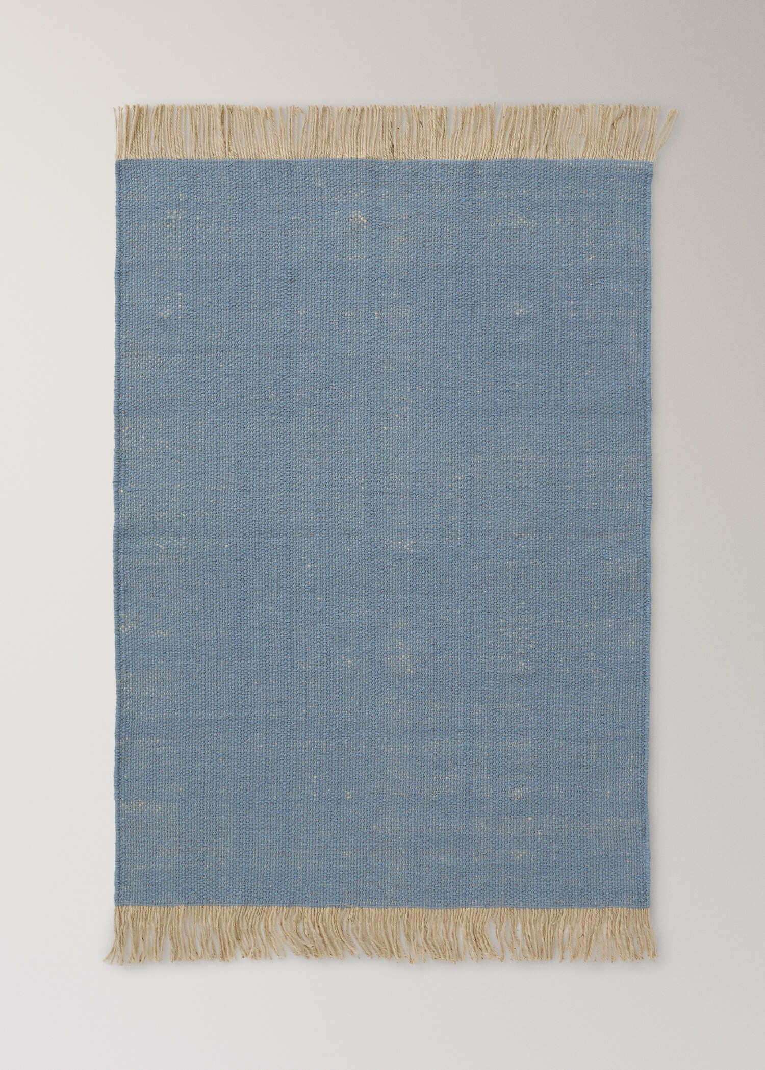 Children's rug woven from a blend of wool and jute - Article without model