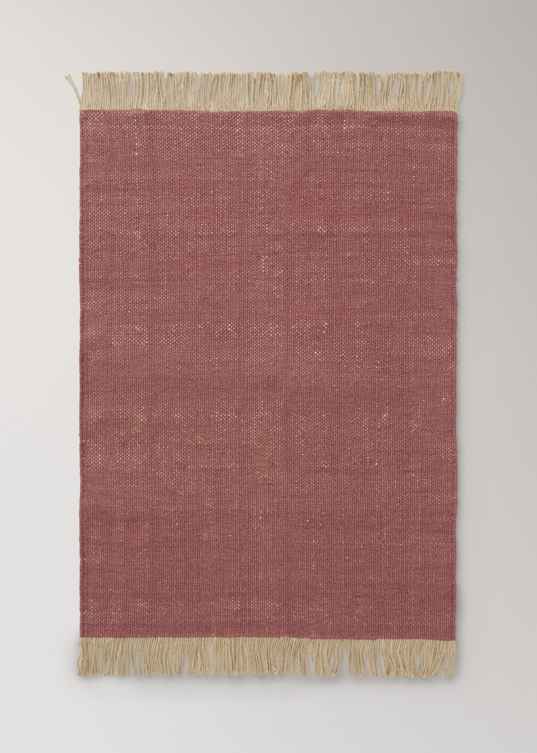 Дитячий килим з суміші вовни та джуту - Товар без моделі, Рожевий. Ref: 17071567-00.