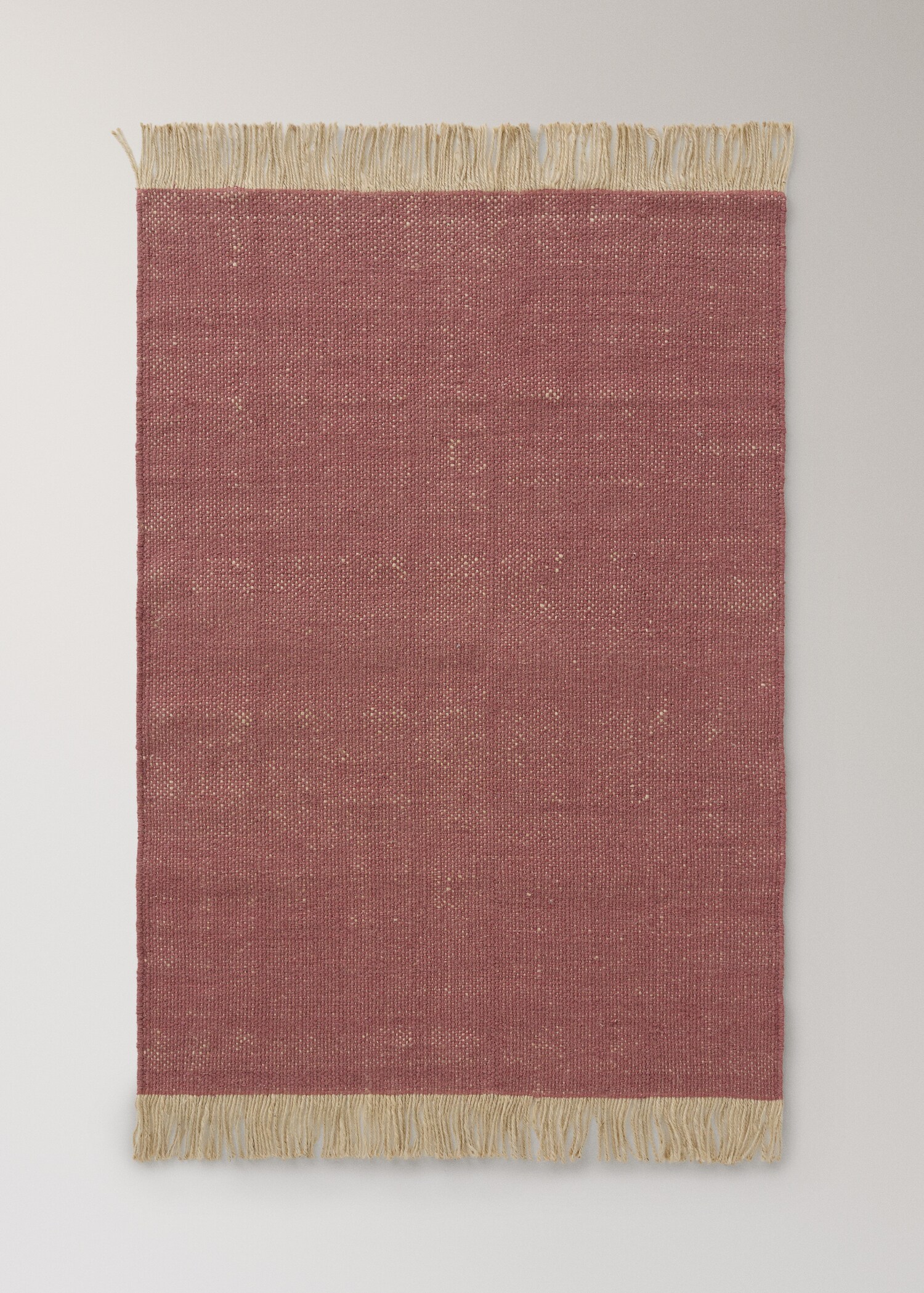 Children's rug woven from a blend of wool and jute - Article without model