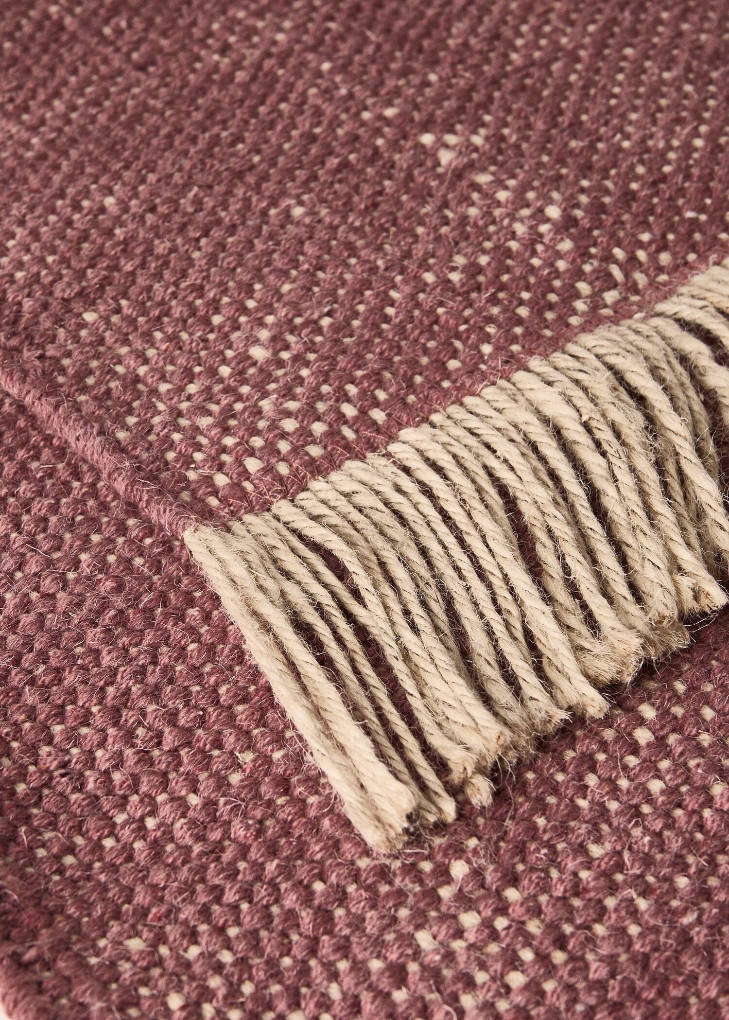 Children's rug woven from a blend of wool and jute - Details of the article 1