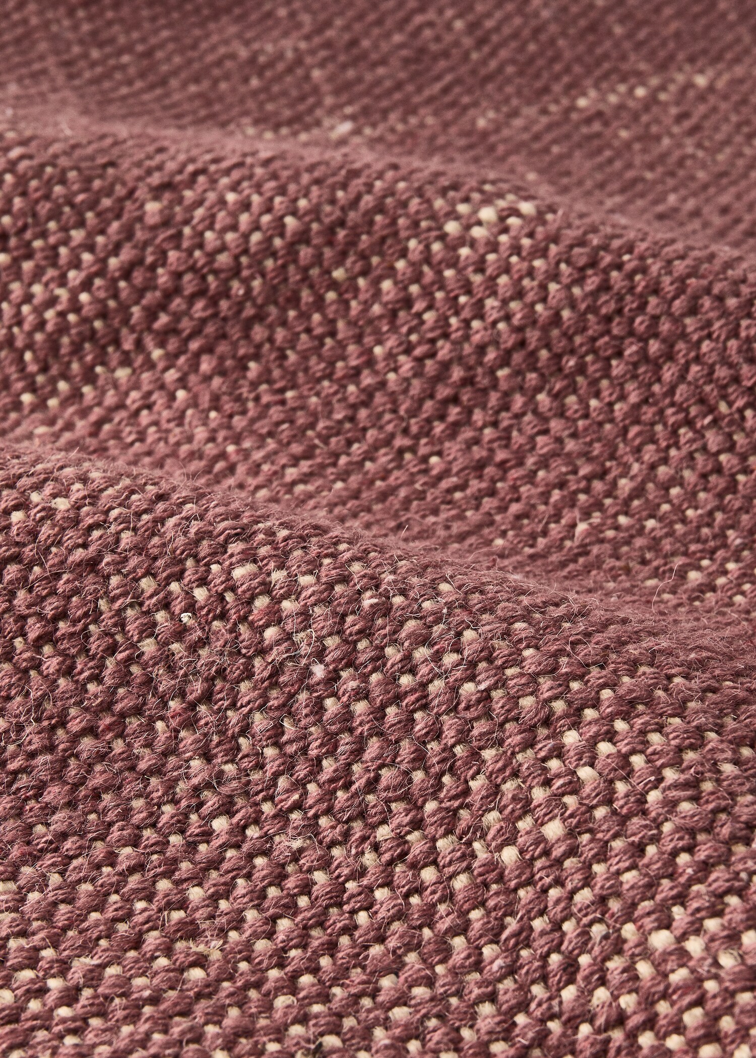 Children's rug woven from a blend of wool and jute - Details of the article 2