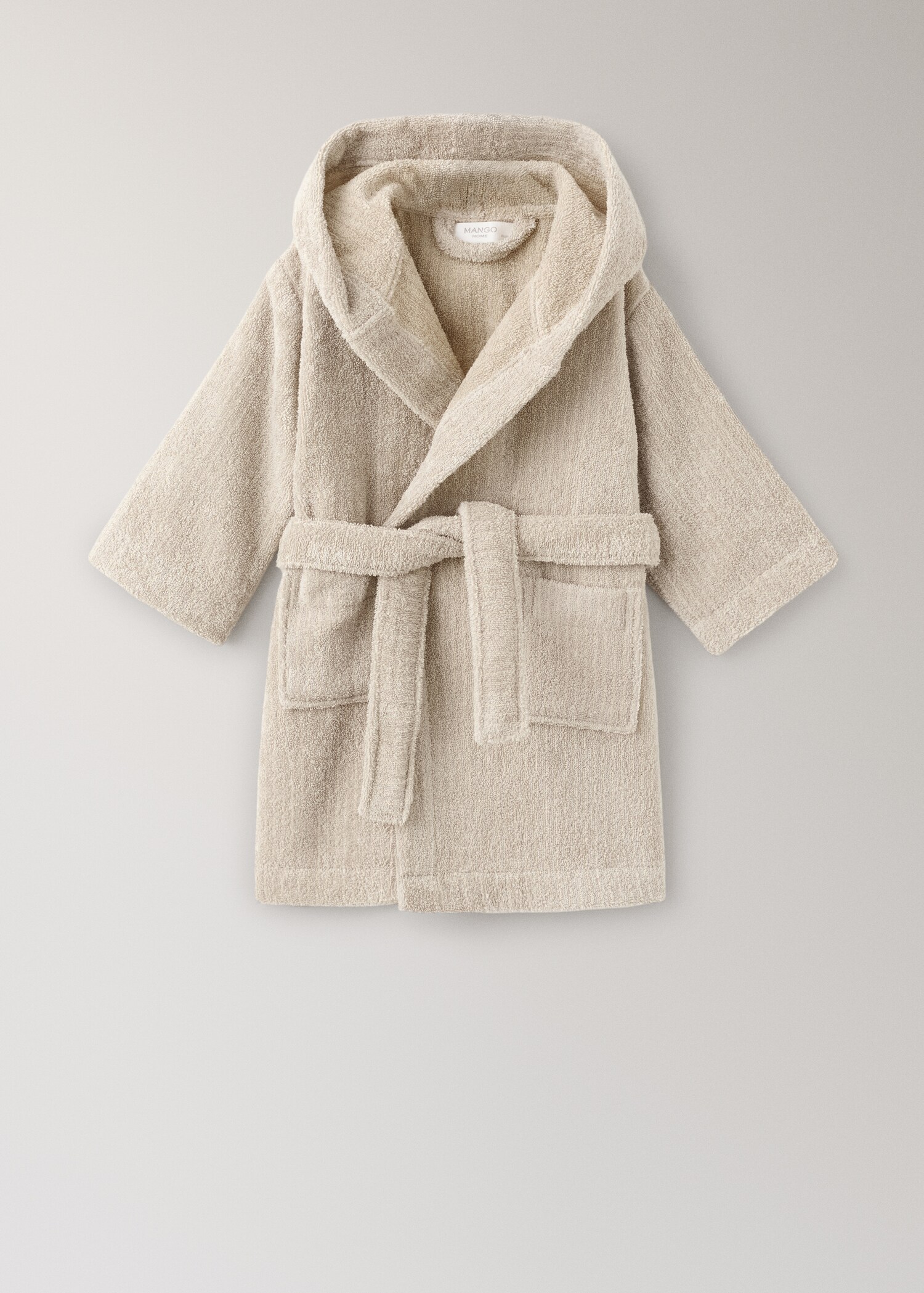 Children's cotton striped bathrobe - Article without model