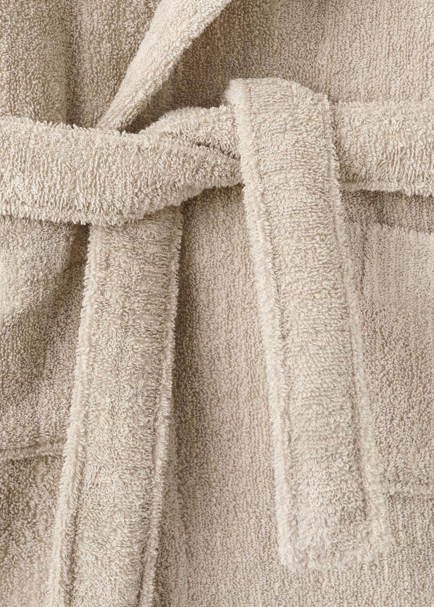 Children's cotton striped bathrobe - Details of the article 2