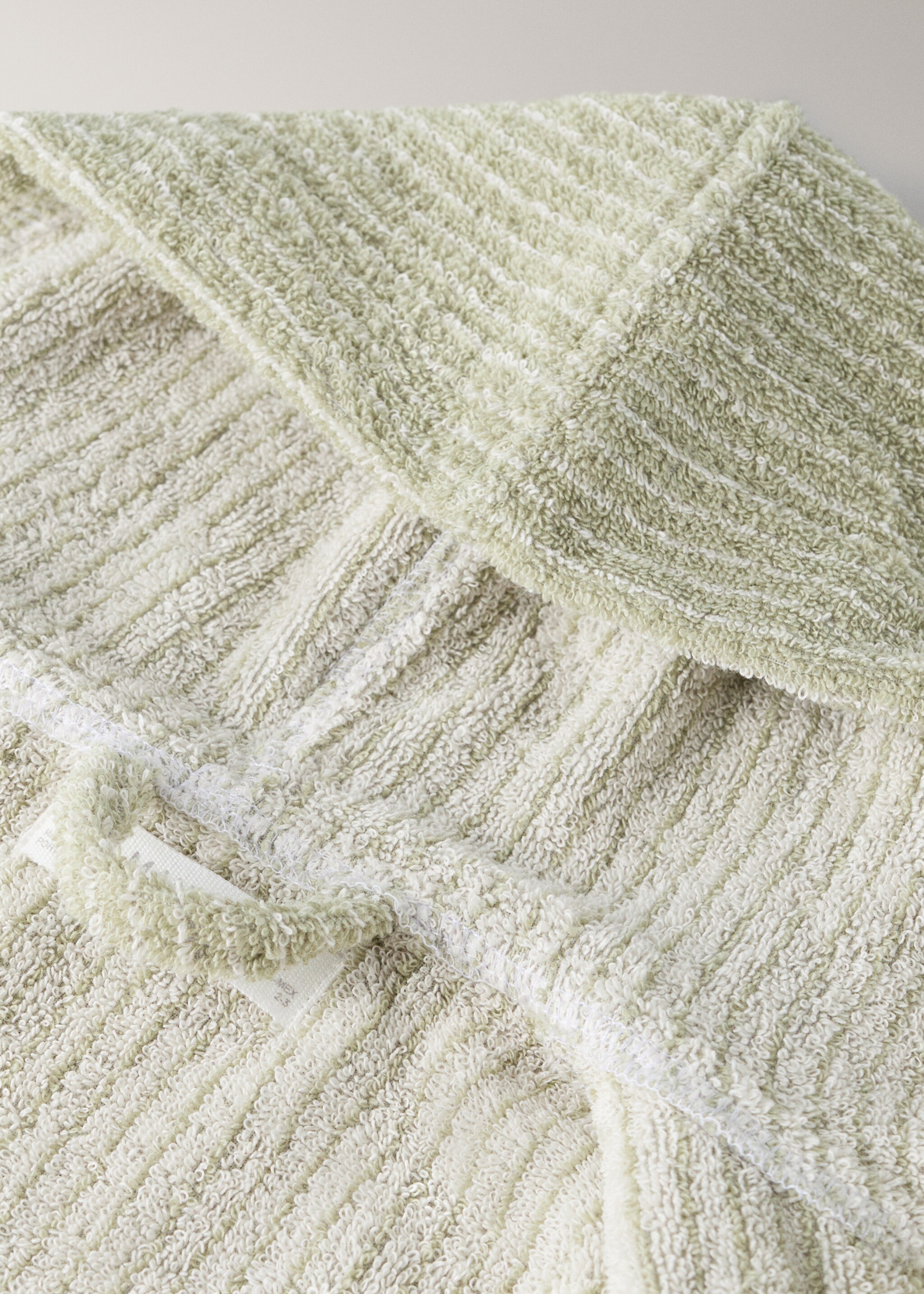 Bademantel rai - Detail des Artikels 2, Grün. Ref: 17071568-00.