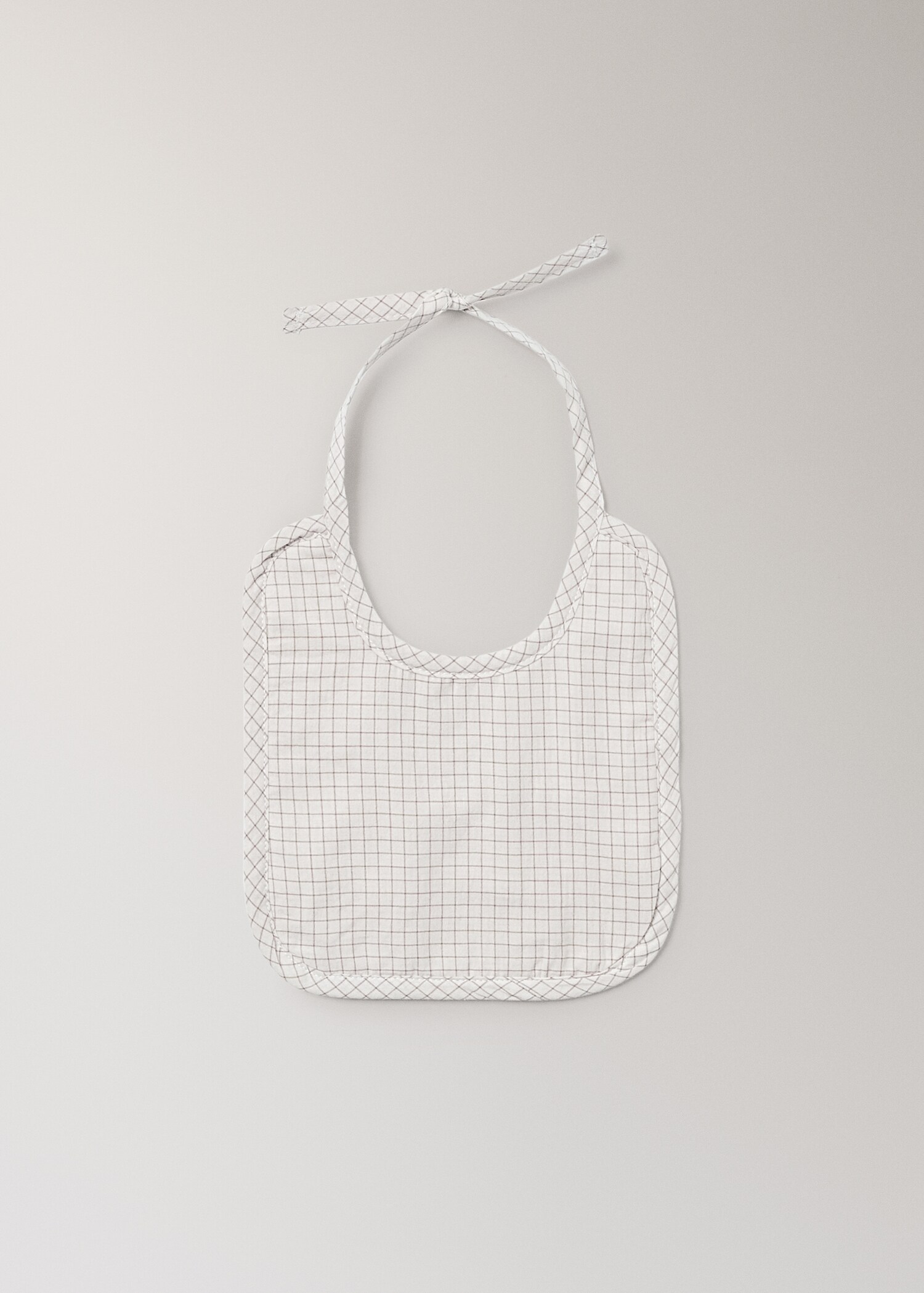 Lätzchen aus Baumwolle im Karodesign - Artikel ohne Model