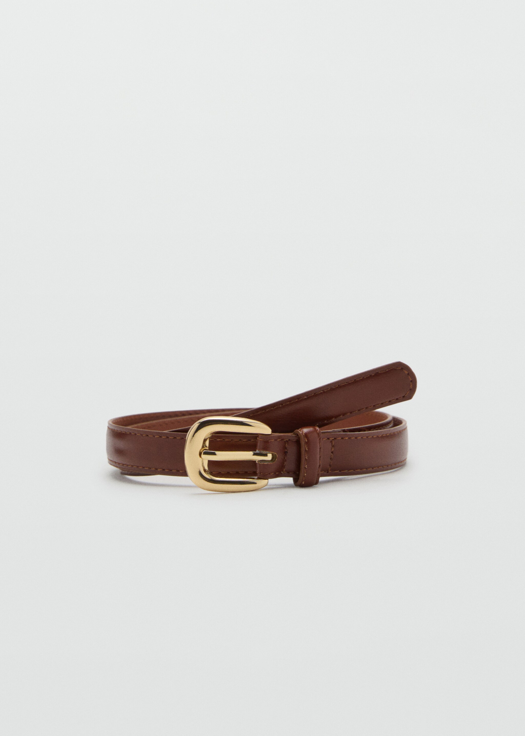 Thin belt with metal buckle - Article without model