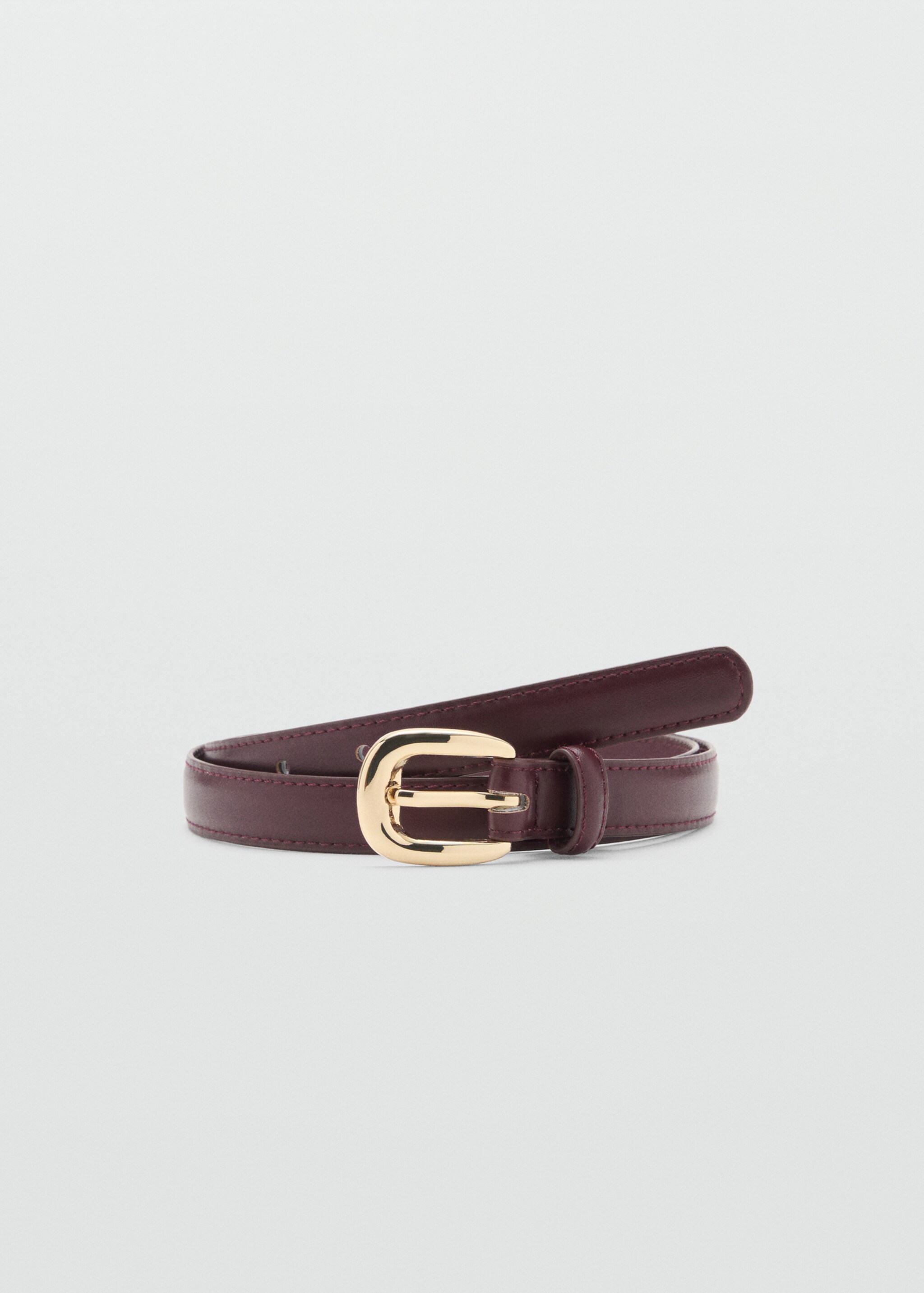 Thin belt with metal buckle - Article without model