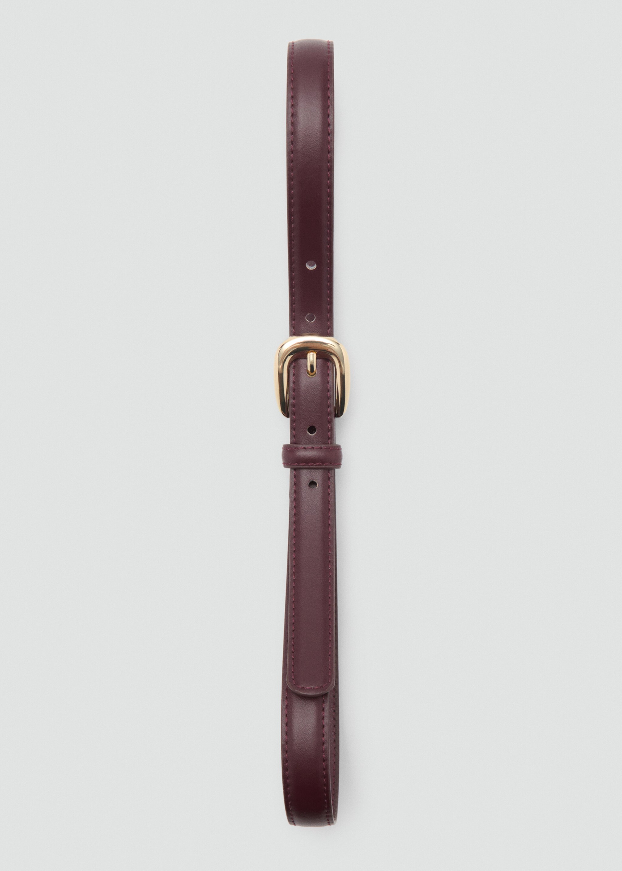 Thin belt with metal buckle - Details of the article 2