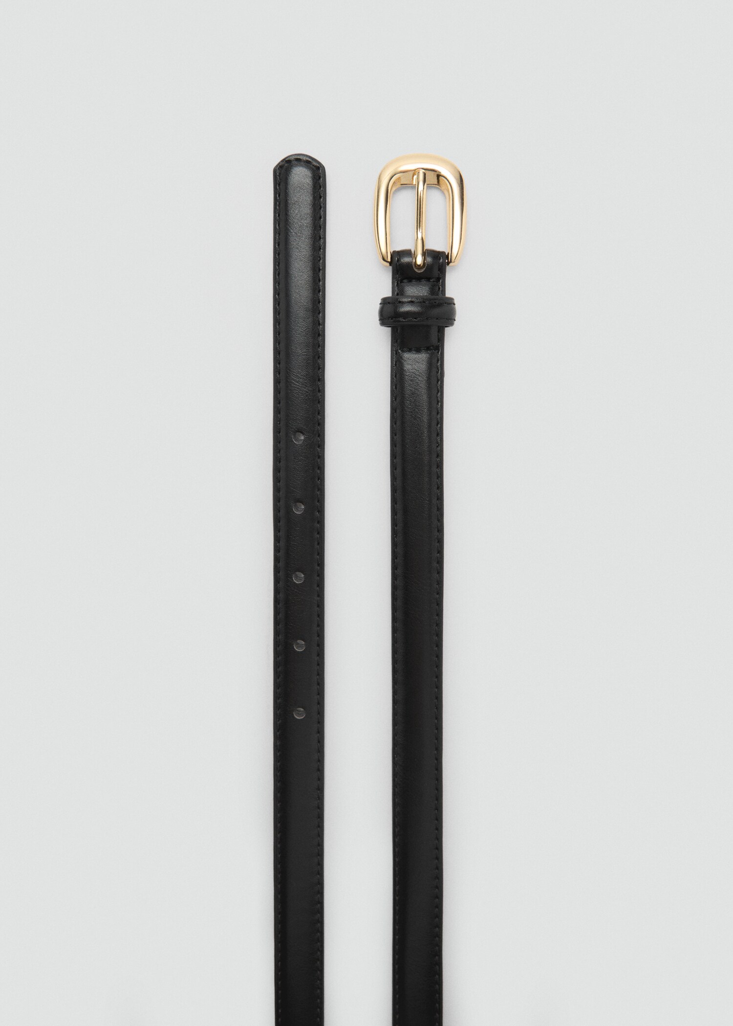 Thin belt with metal buckle - Details of the article 1