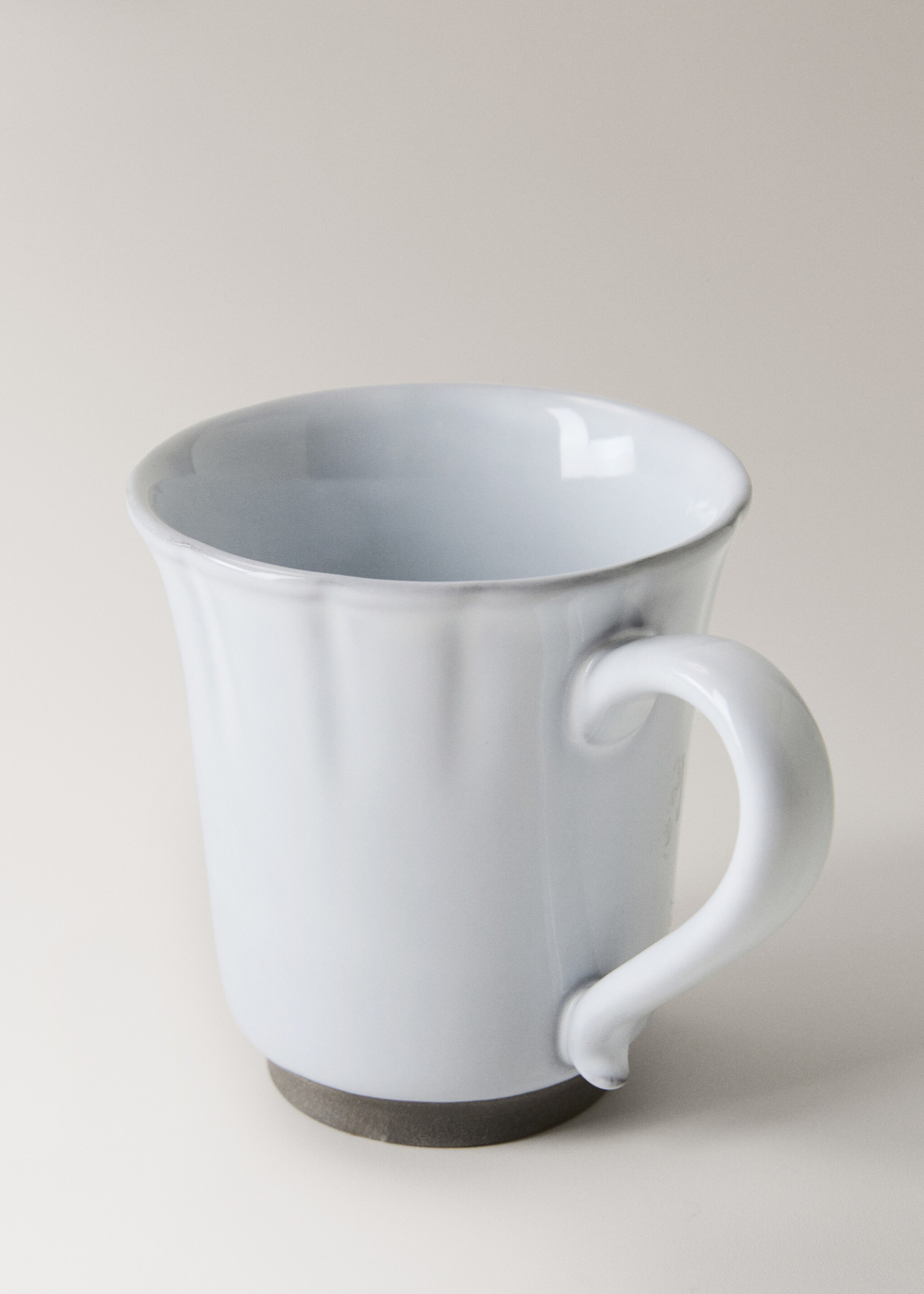 Recycled stoneware mug - Детальніше про товар 2, Світло-сірий/пастельний. Ref: 17072034-00.
