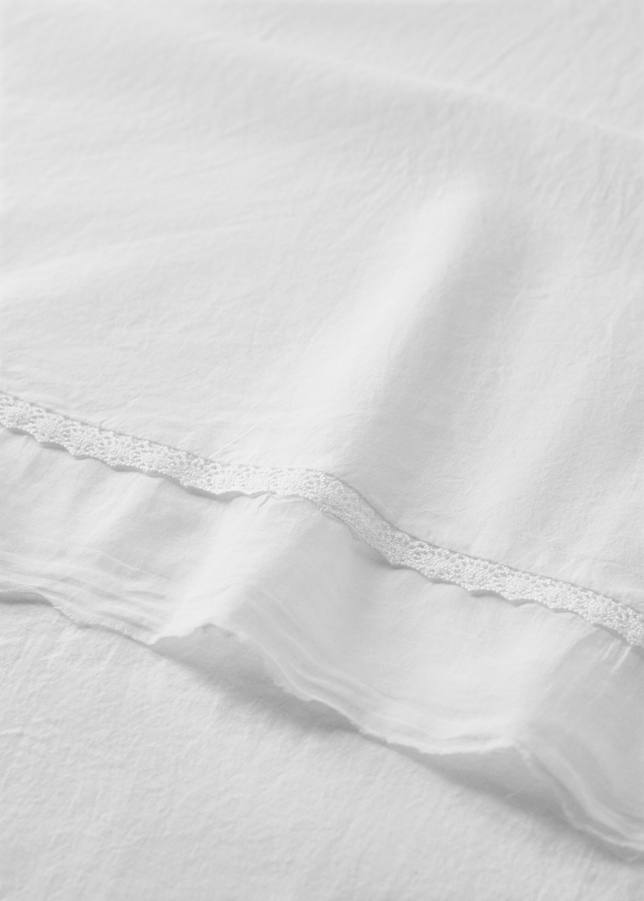 Set countertop and pillow mini cot cotton wash puntilla flywheel - Detail van het artikel 1