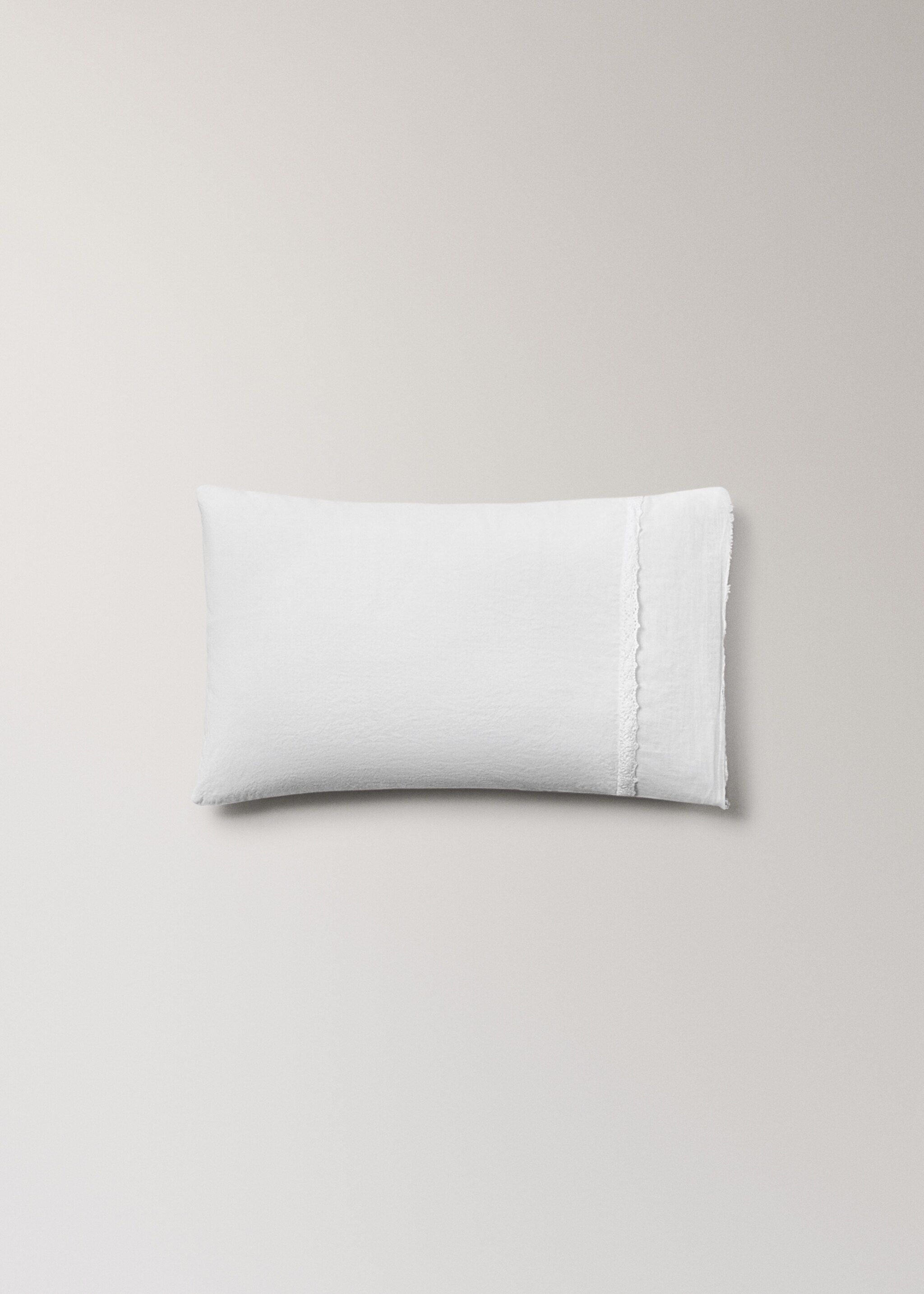 Set countertop and pillow mini cot cotton wash puntilla flywheel - Detail van het artikel 2