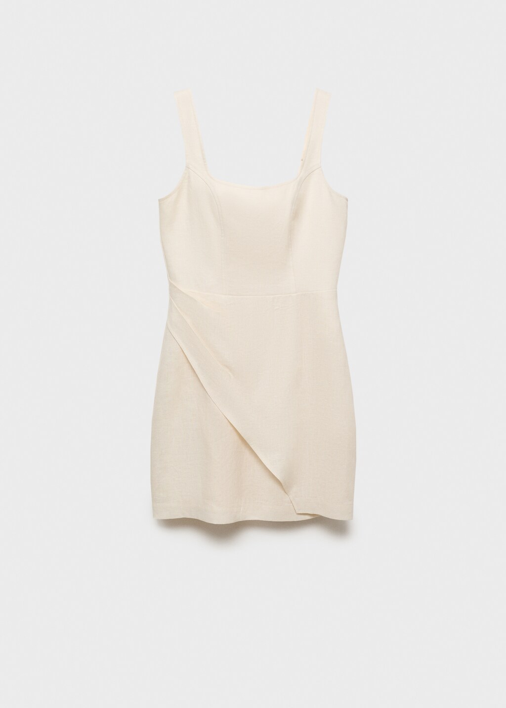 Linen wrap dress - image 4