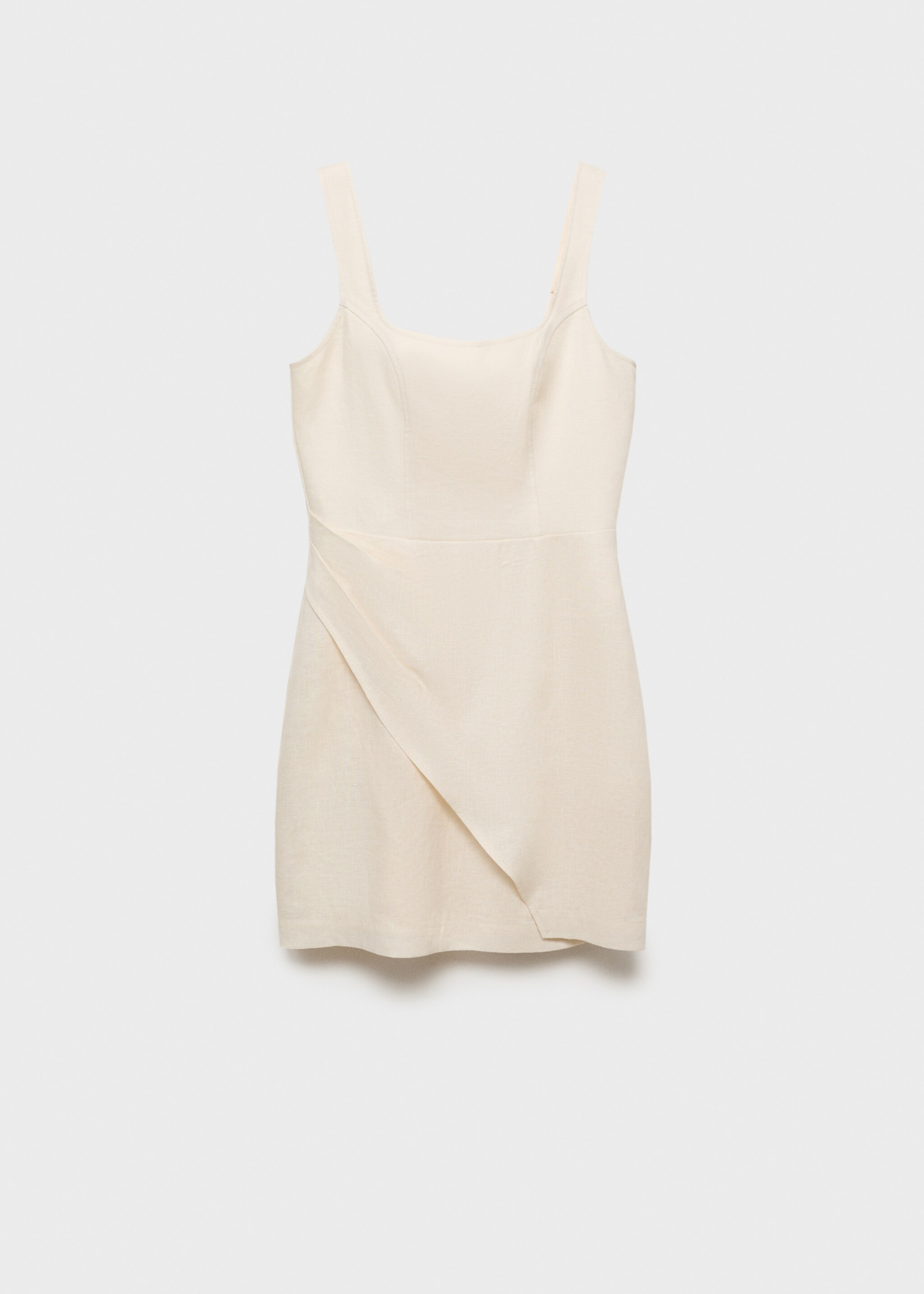 Kurzes Leinenkleid - Artikel ohne Model
