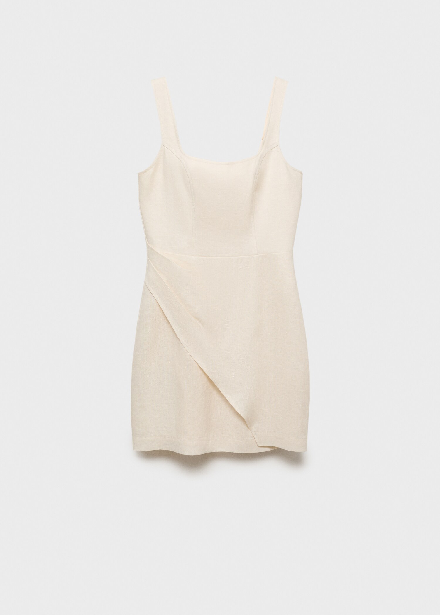Kurzes Leinenkleid - Artikel ohne Model