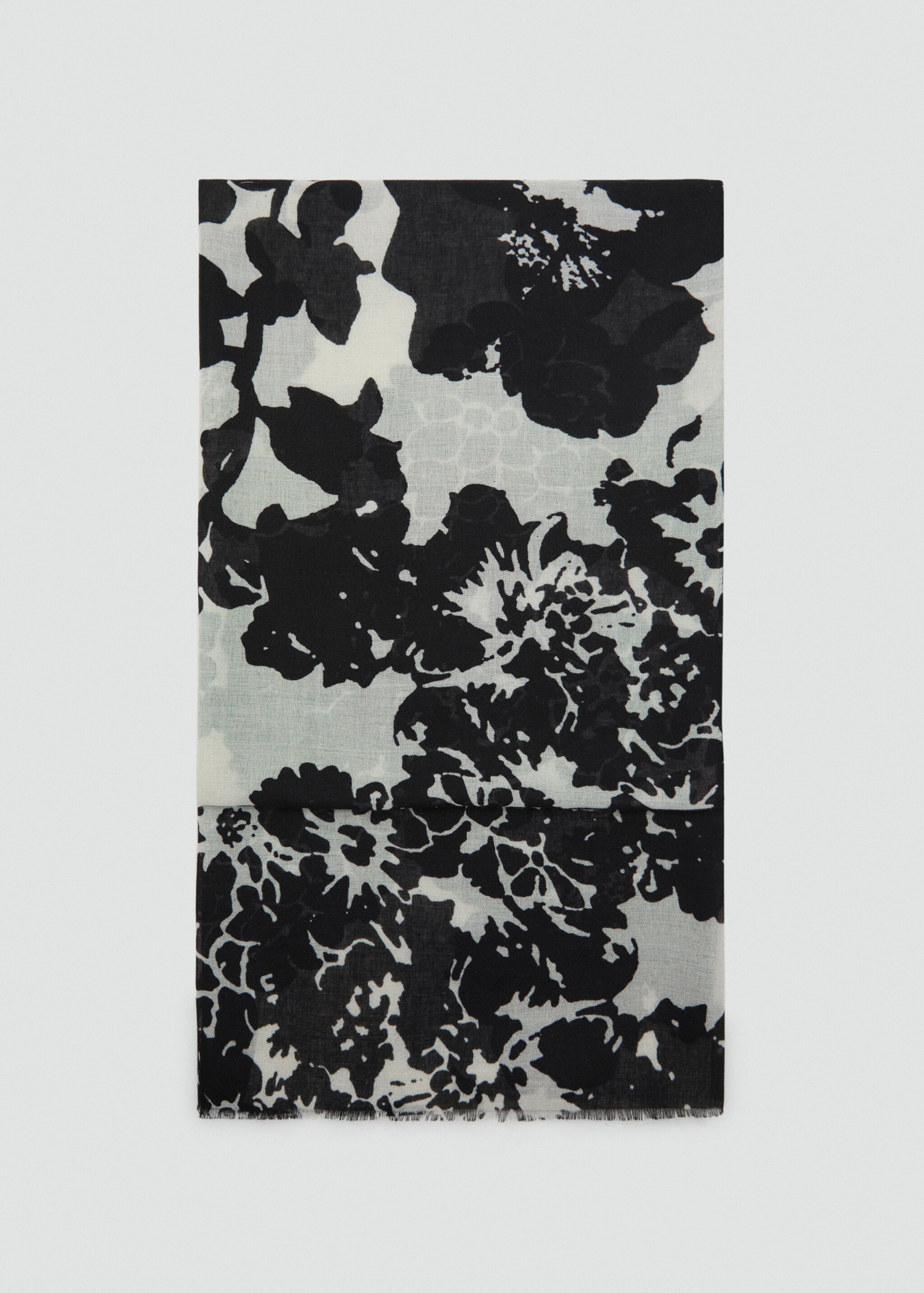Floral print scarf - Article without model