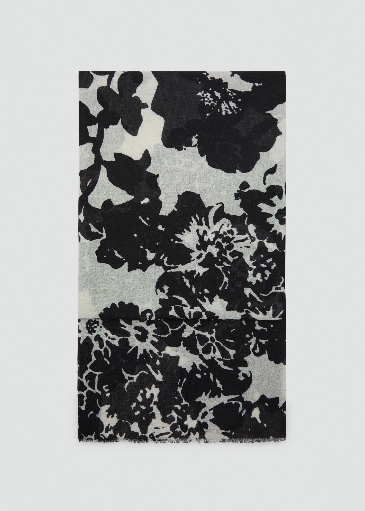 Floral print scarf - Article without model