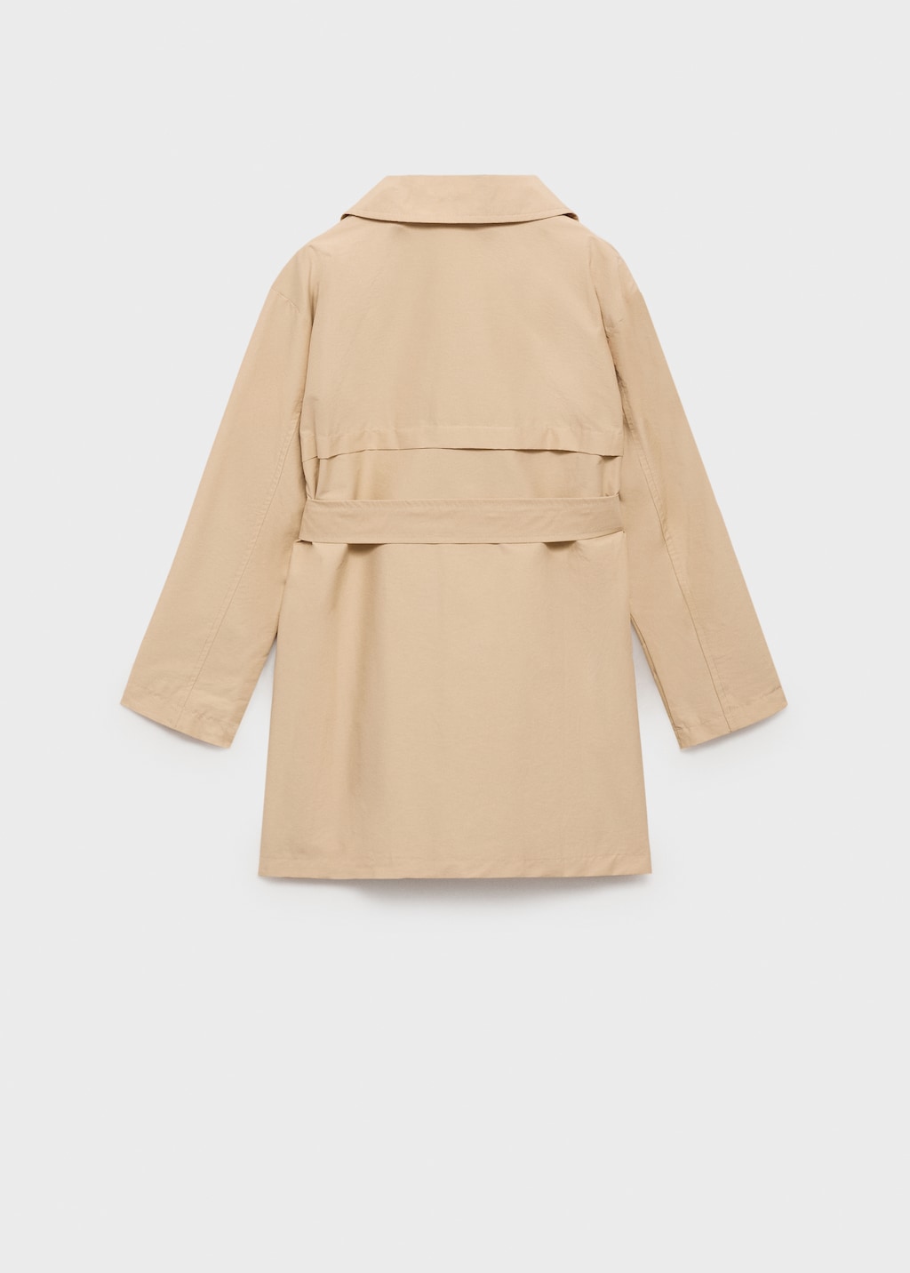 Double-breasted trench coat - Kids | MANGO USA