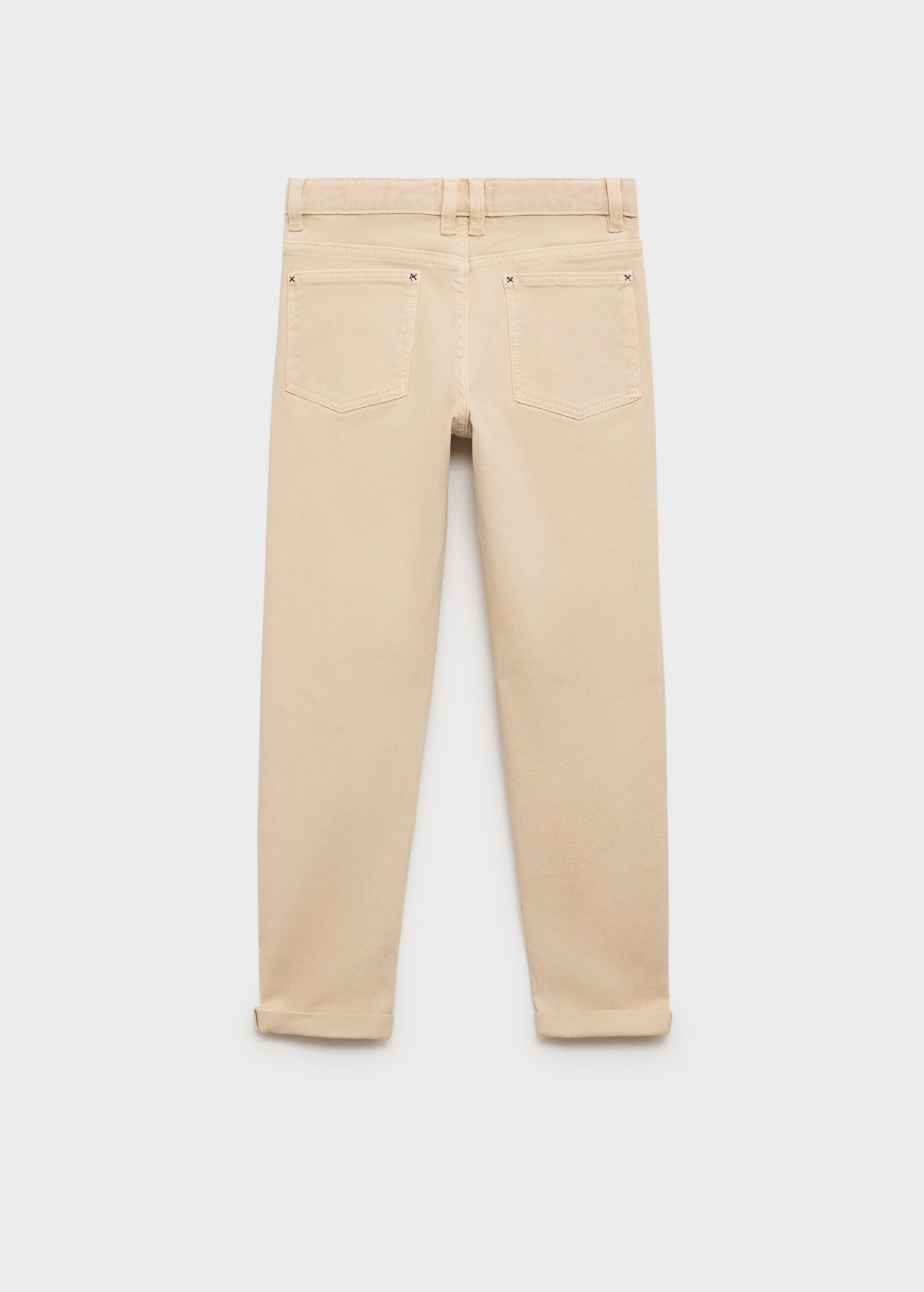 Straight trousers - Reverse of the article