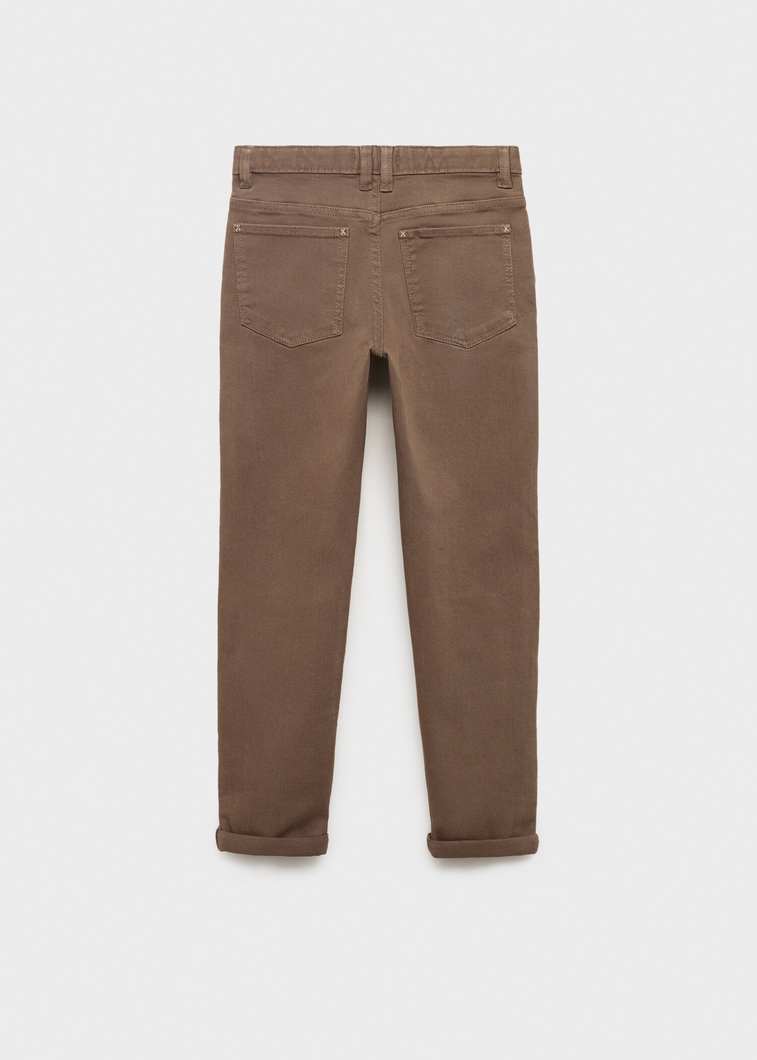 Straight trousers - Reverse of the article