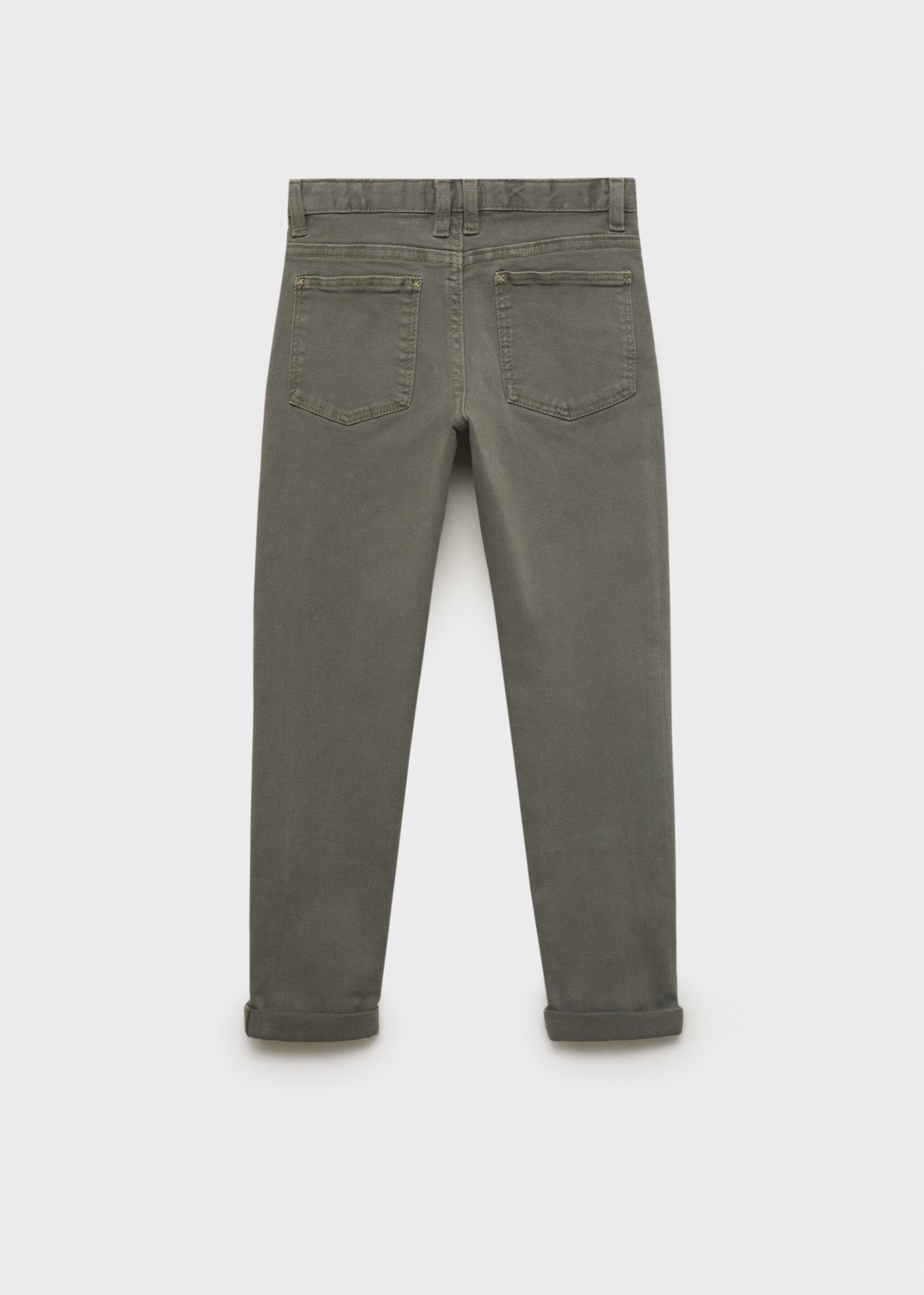 Straight trousers - Reverse of the article