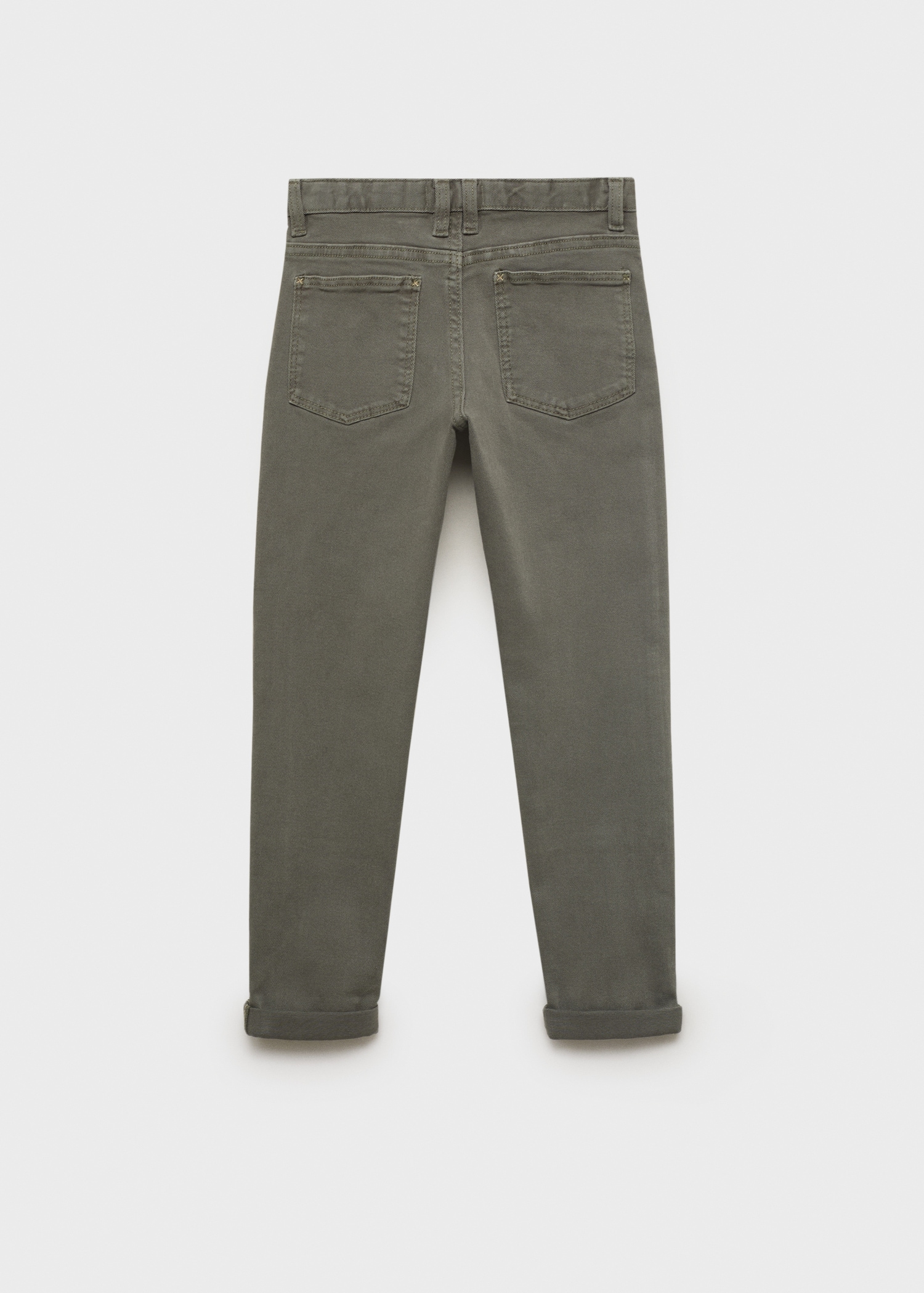 Pantalón recto - Reverso del artículo