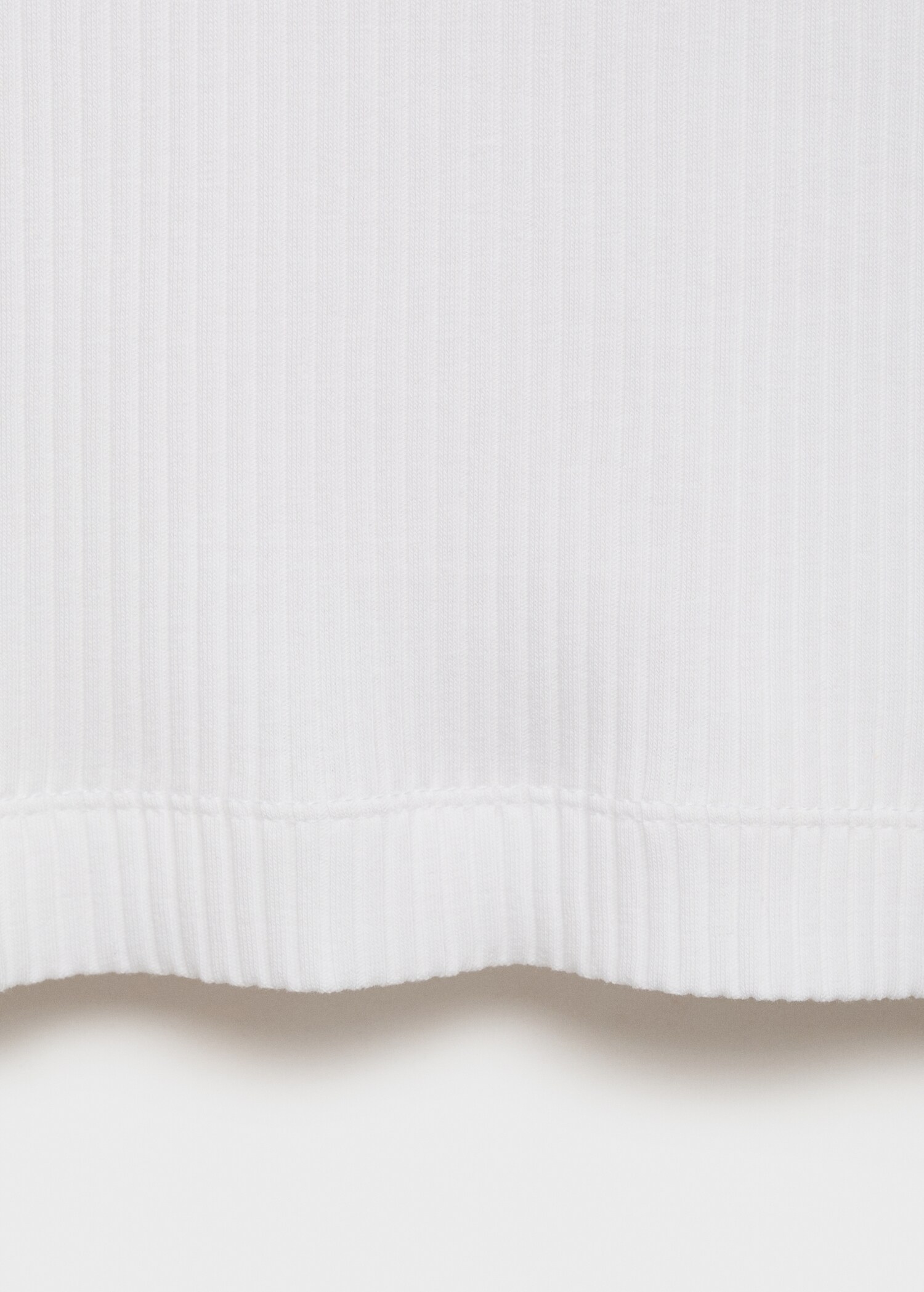 Débardeur côtelé slim fit - Détail de l'article 0