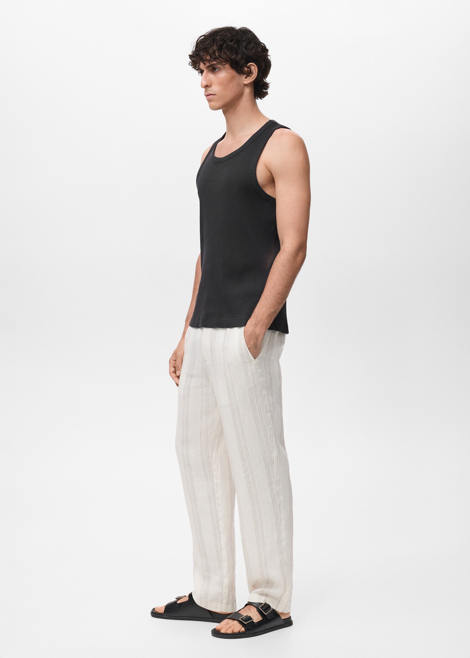 Débardeur côtelé slim fit - Détail de l'article 2