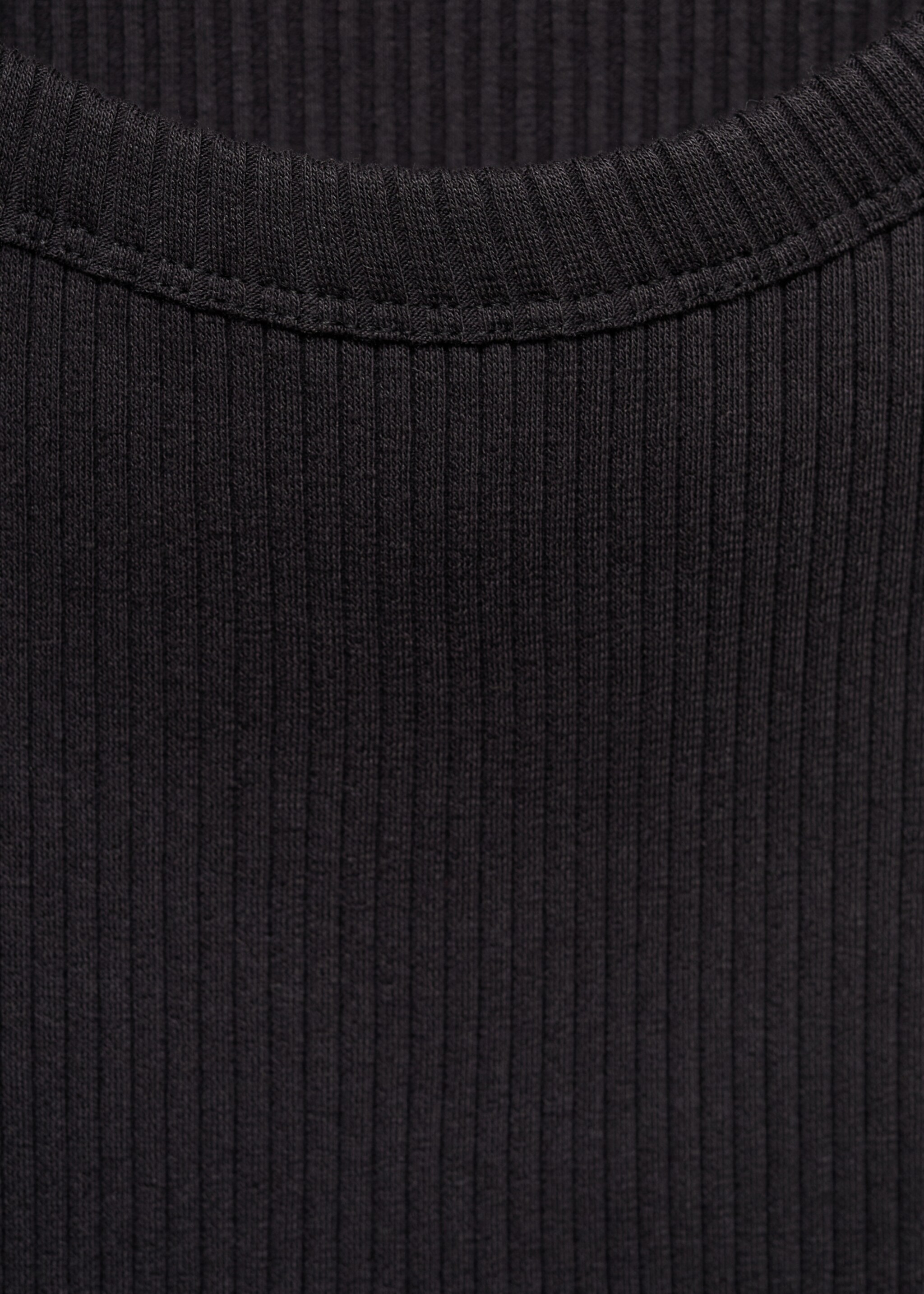 Camiseta tirantes canalé slim fit - Detalle del artículo 8