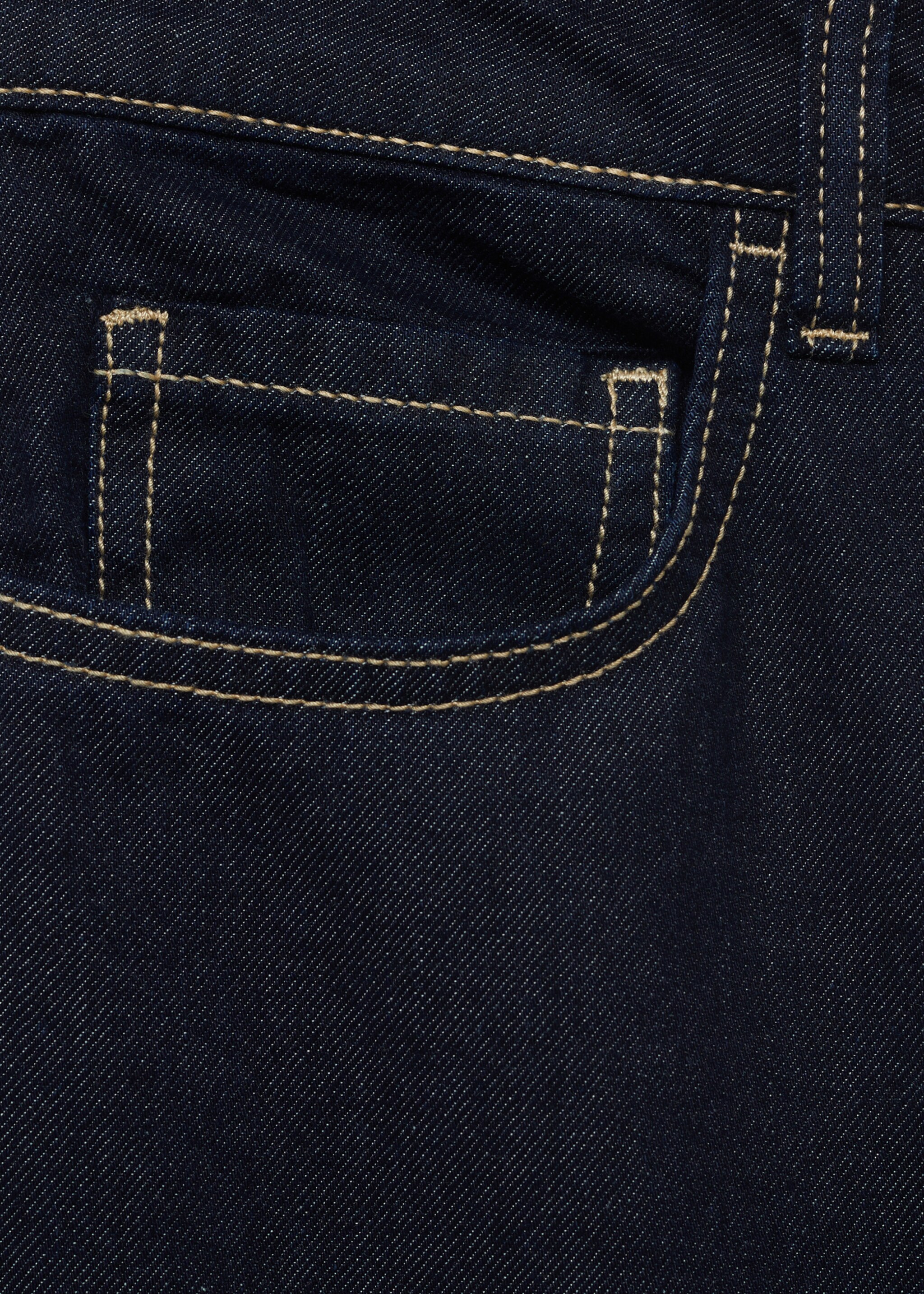 Low waist wideleg jeans - Details of the article 0
