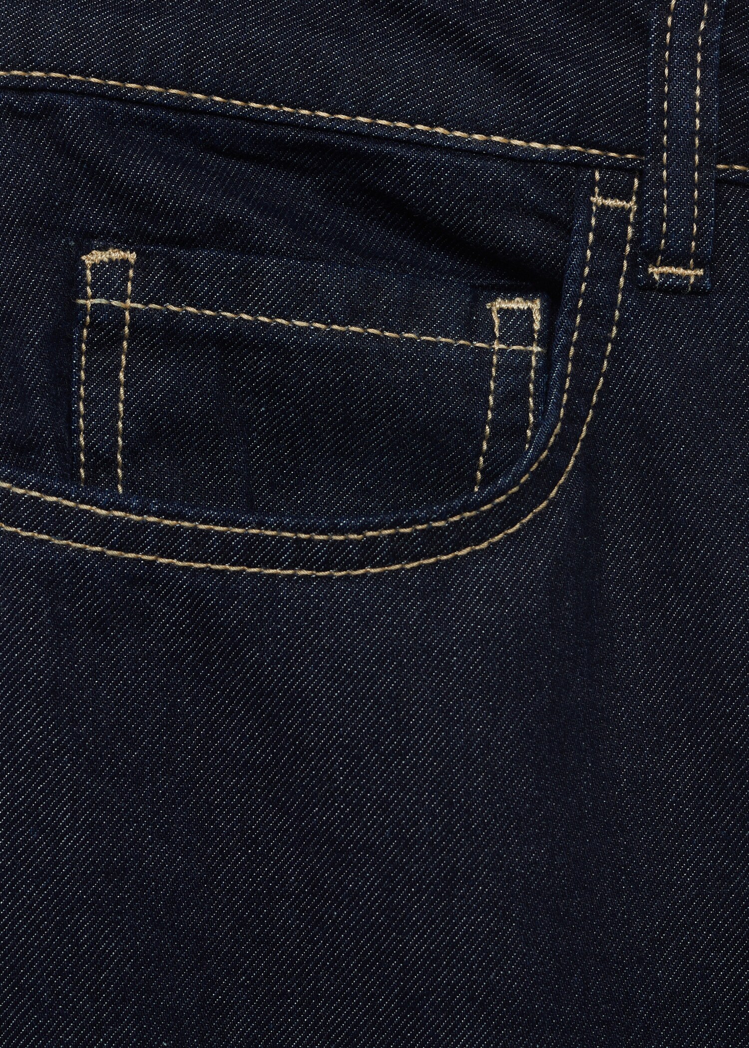 Low waist wideleg jeans - Details of the article 0