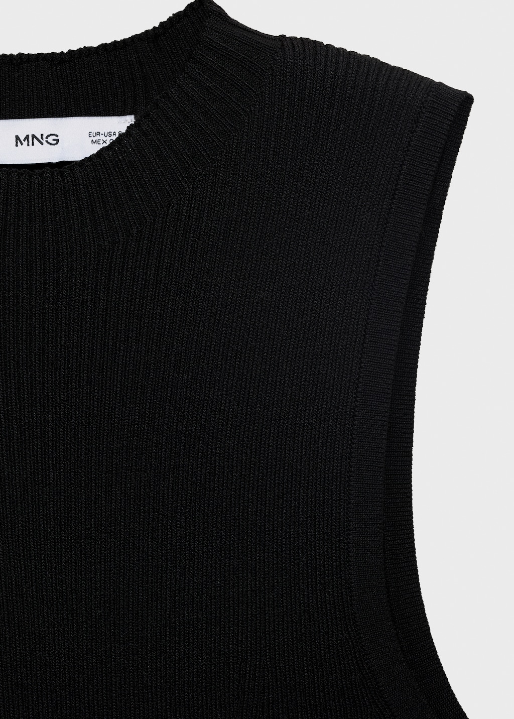 Mango Fitted sweater dress thumbnail