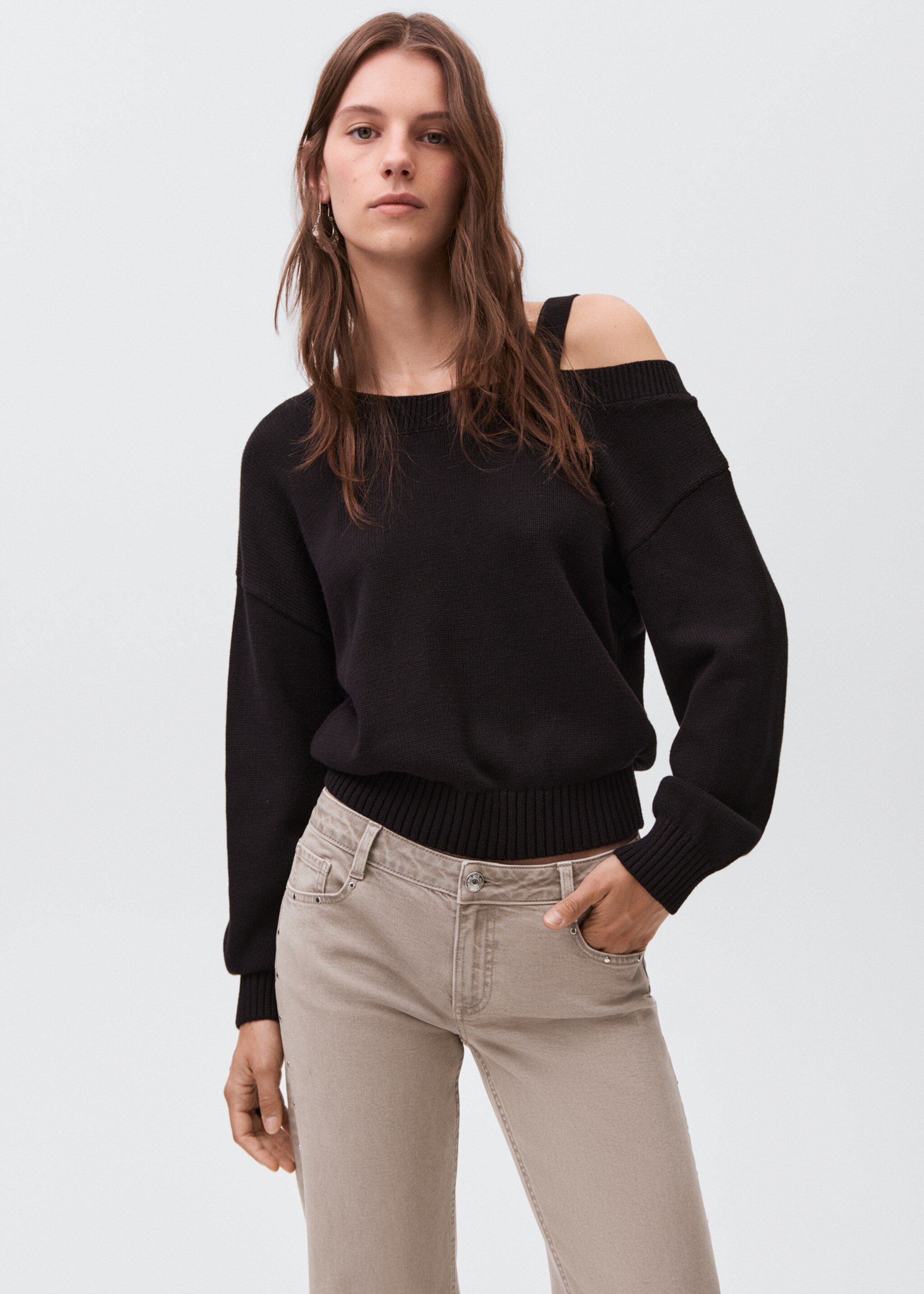 Jean taille basse à clous - Détail de l'article 6