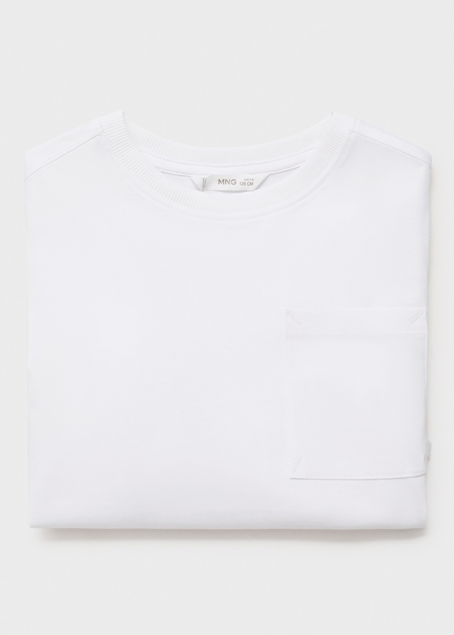 T-shirt de manga comprida com bolso - Pormenor do artigo 8