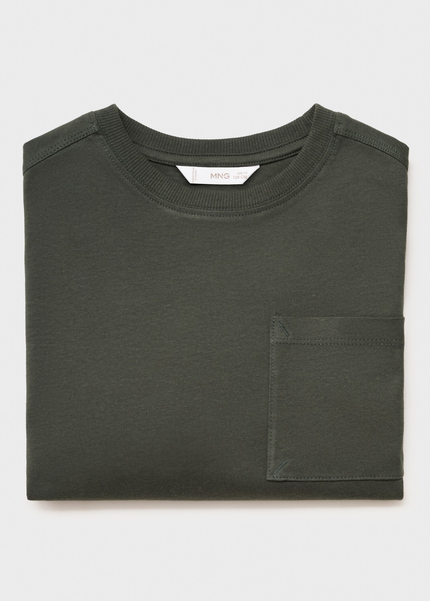 Camiseta manga larga bolsillo - Detalle del artículo 8