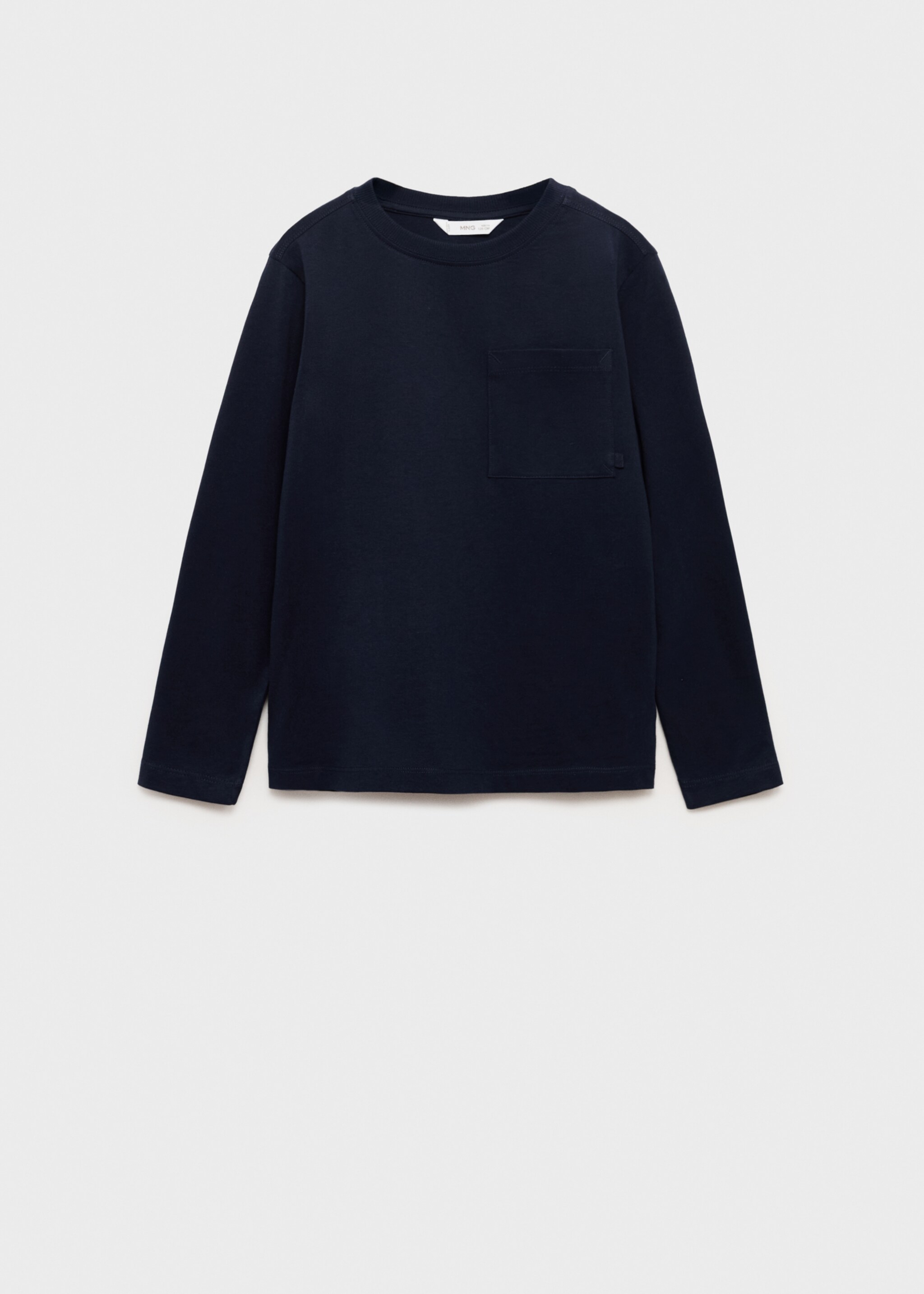 Long-sleeved t-shirt with pocket - Article without model