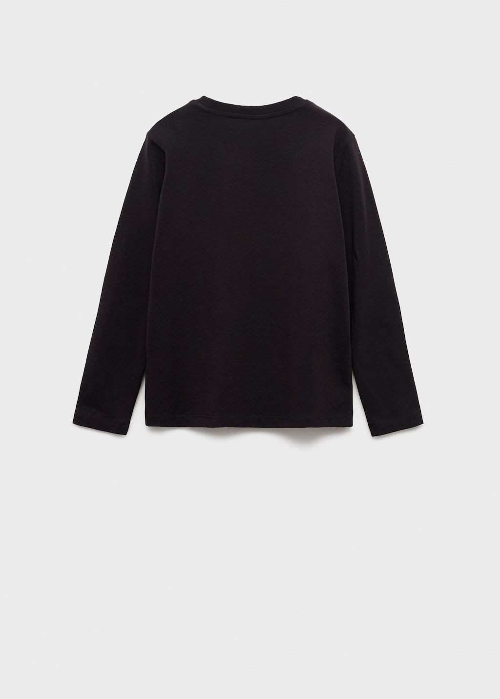 Long-sleeved t-shirt with pocket
